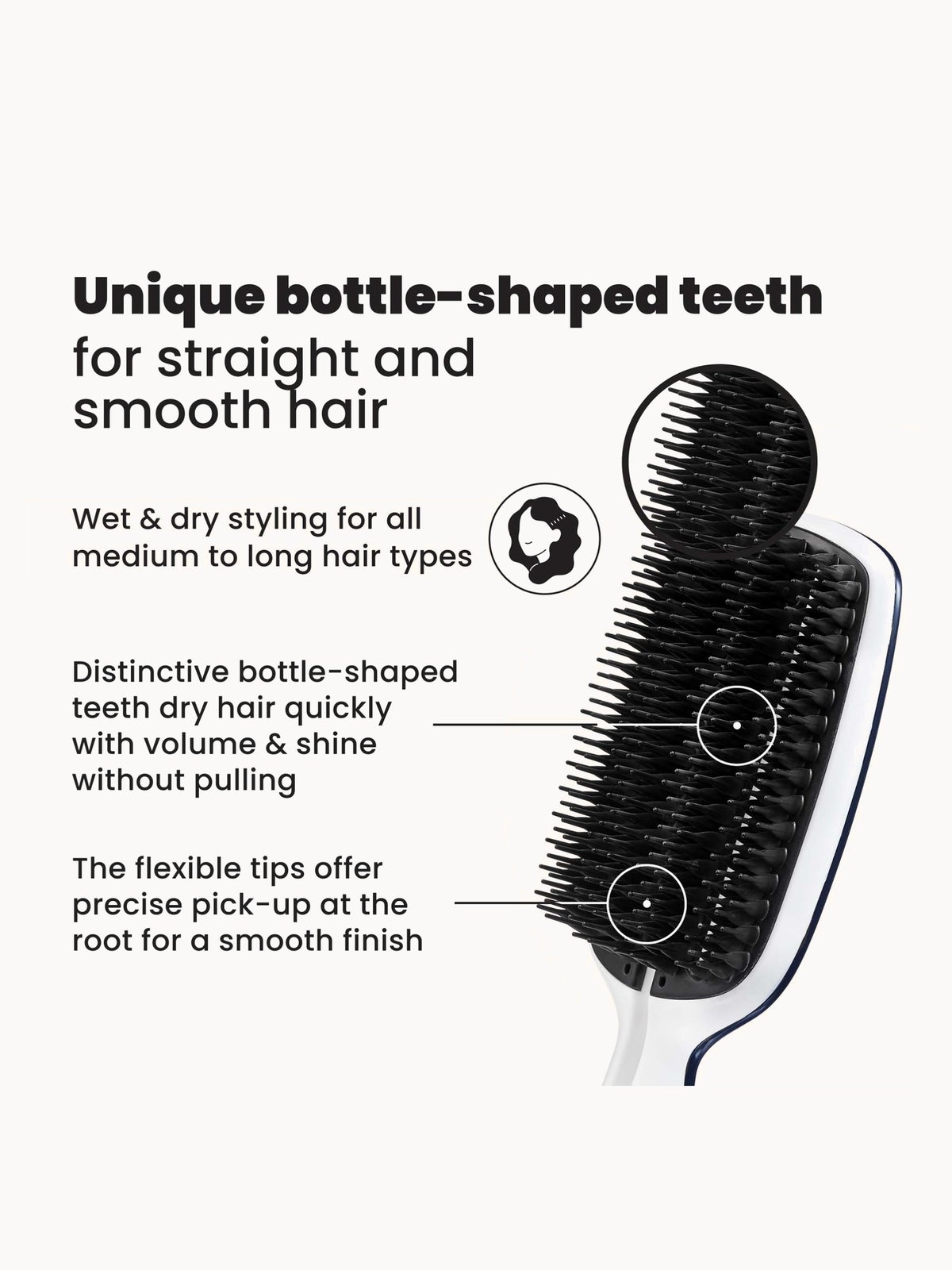 Tangle Teezer Blow Drying Smoothing Tool - Full Size 2