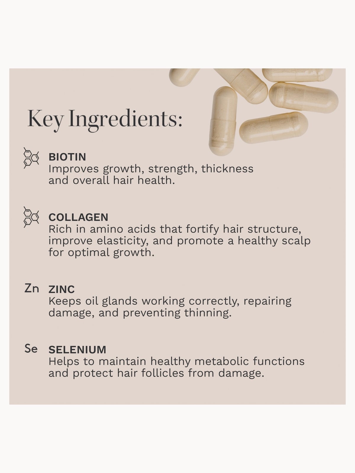 Hairburst Vitamins for Healthy Hair (60 Capsules) 4