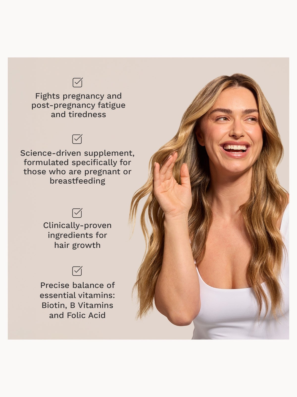 Hairburst Vitamins for New Mums - 30 capsules 3