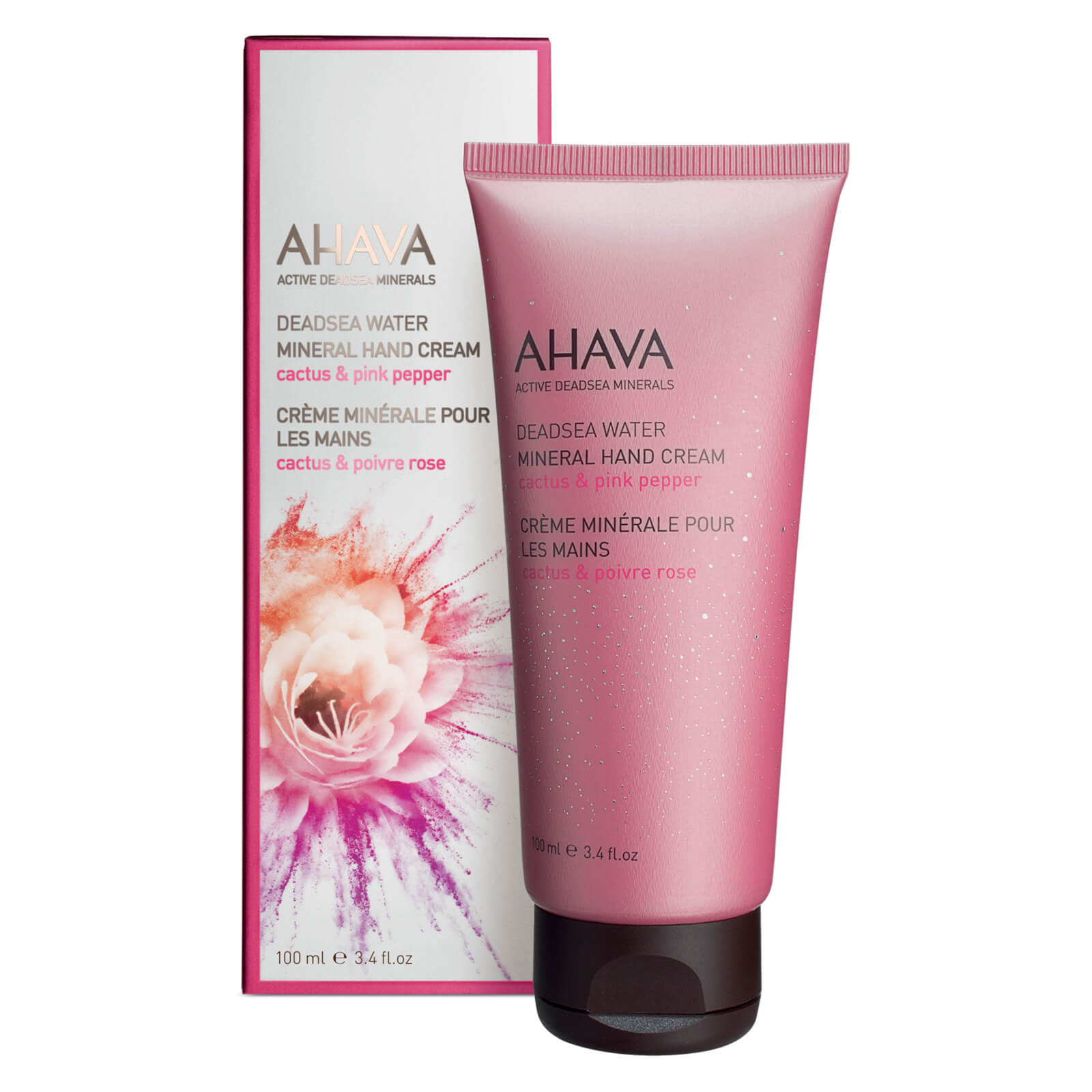 

AHAVA Mineral Hand Cream - Cactus and Pink Pepper 100ml