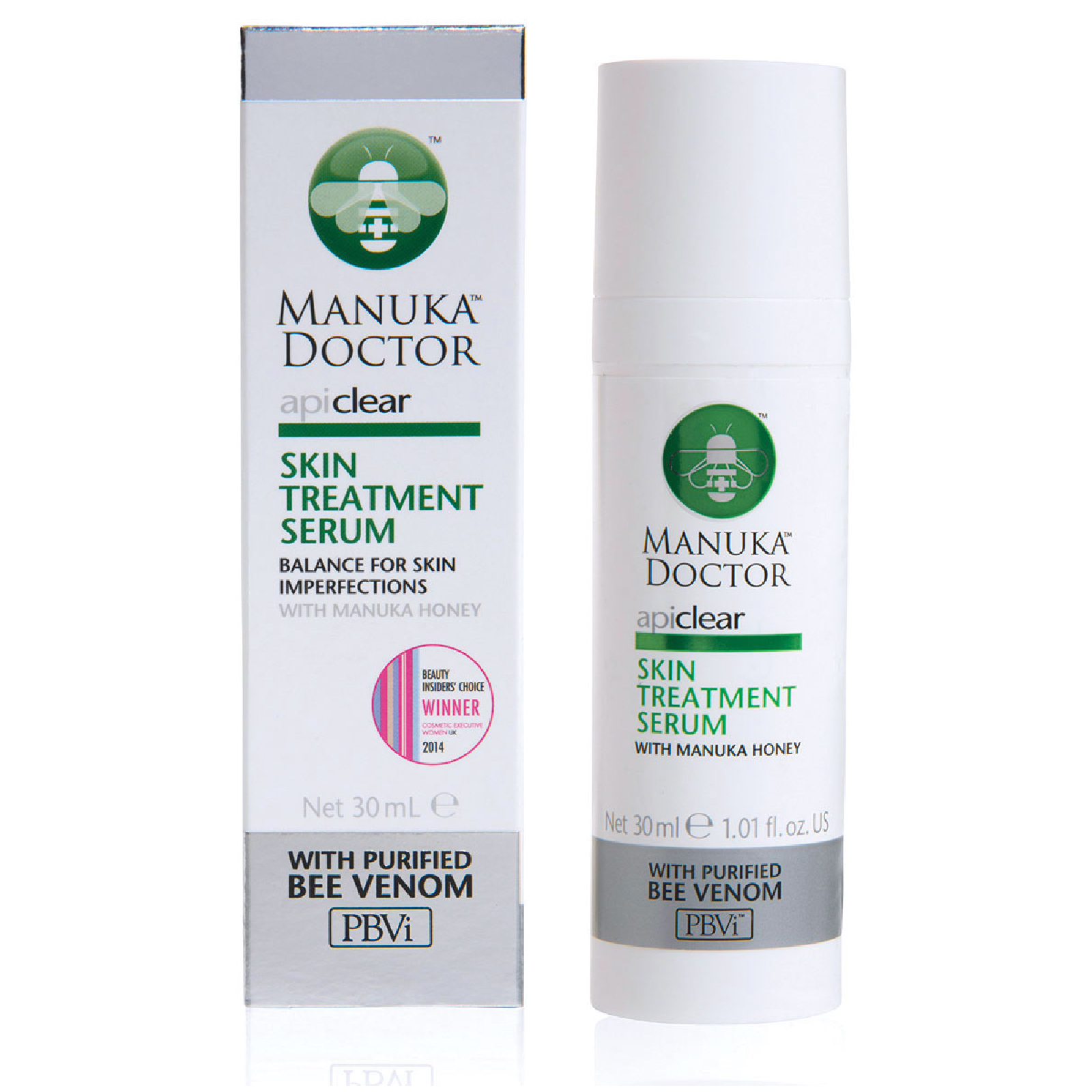 

Manuka Doctor ApiClear Skin Treatment Serum 30 мл