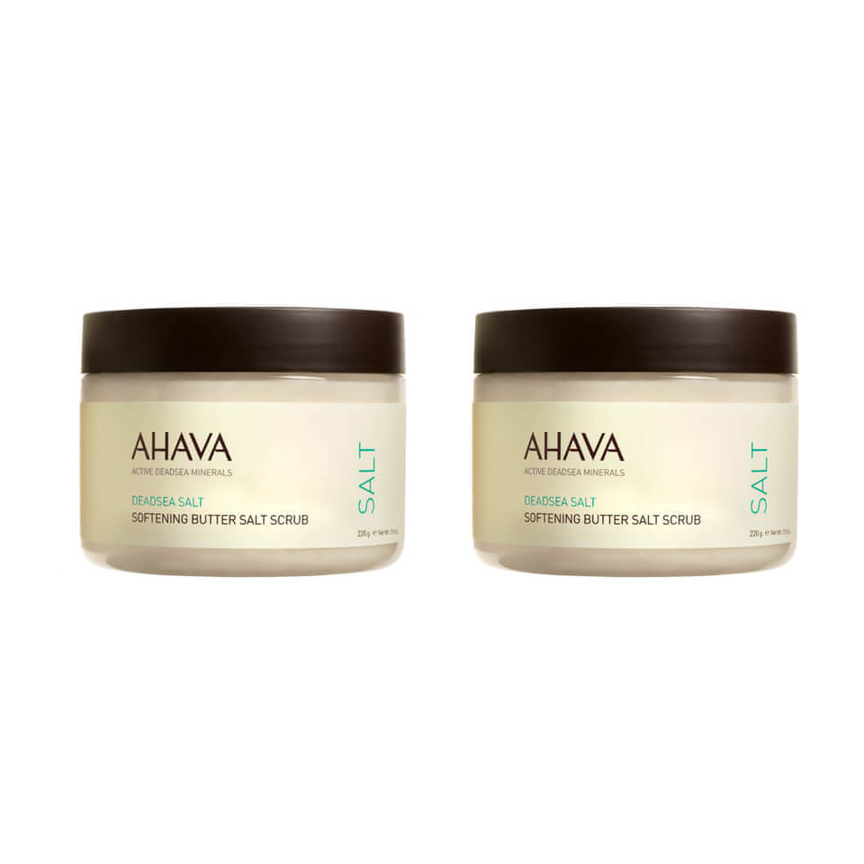2x AHAVA Softening Butter Salt Scrub
