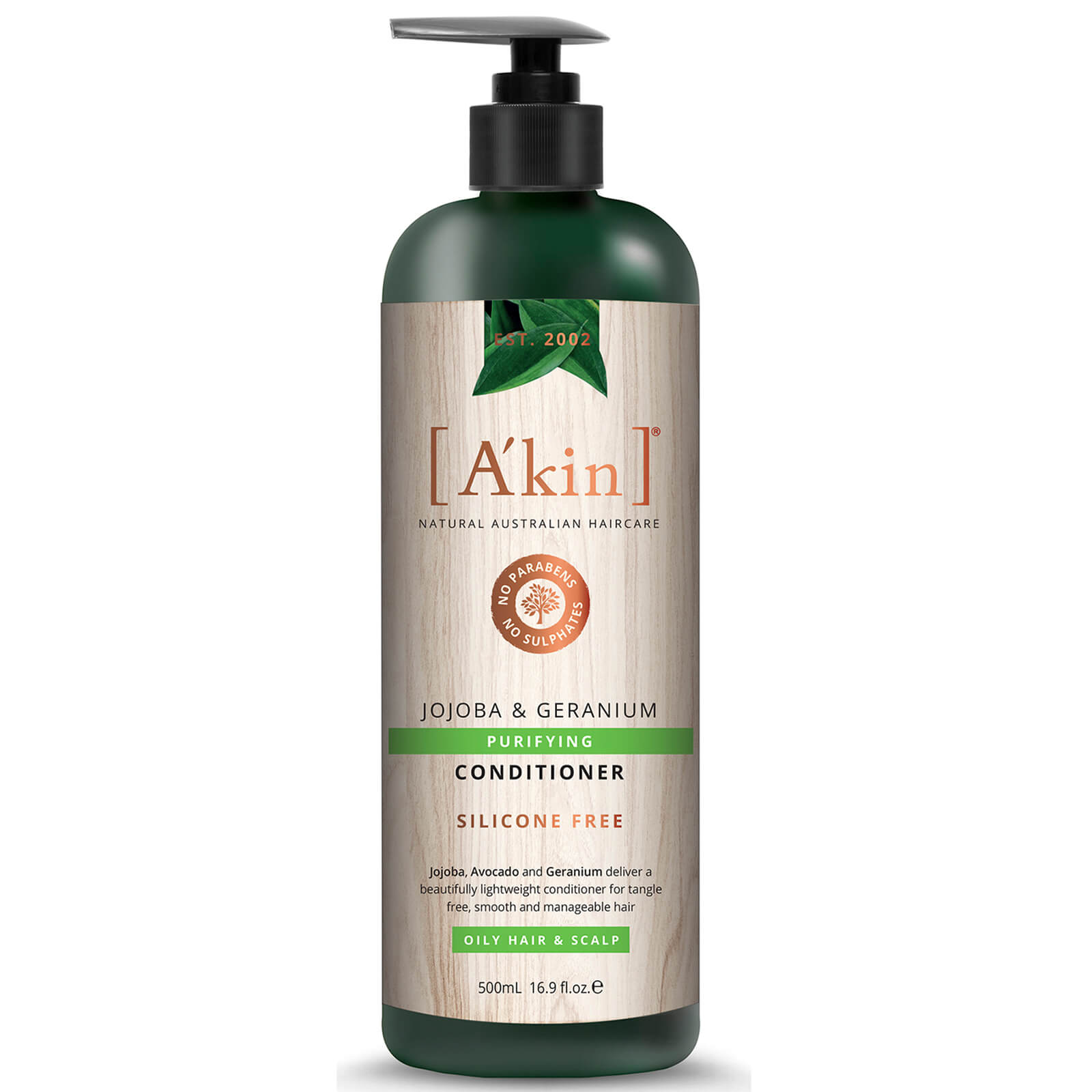 

A'Kin Purifying Jojoba & Geranium Conditioner