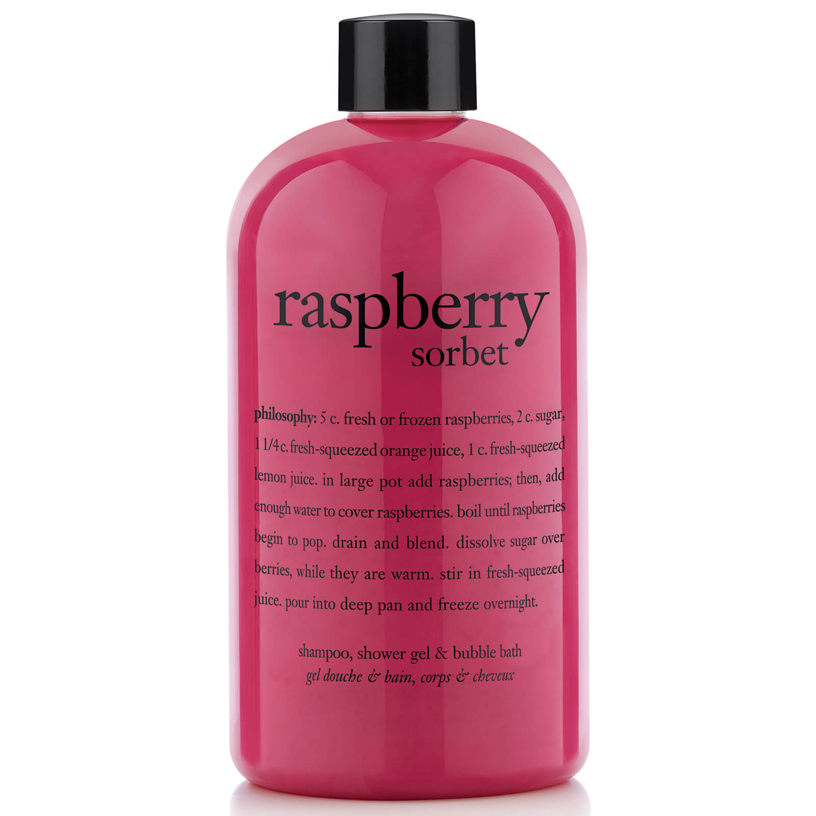 philosophy Raspberry Sorbet Shampoo, Bath & Shower Gel 480ml
