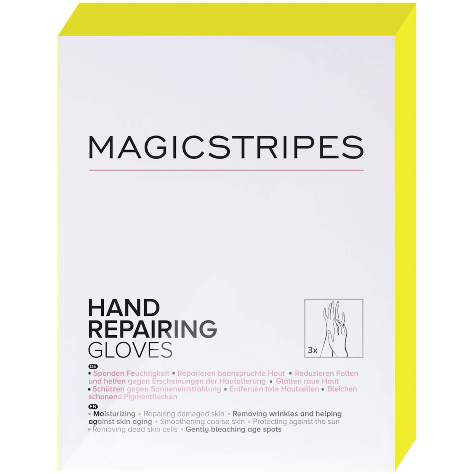

Восстанавливающие перчатки для рук MAGICSTRIPES Hand Repairing Gloves (3 пары)