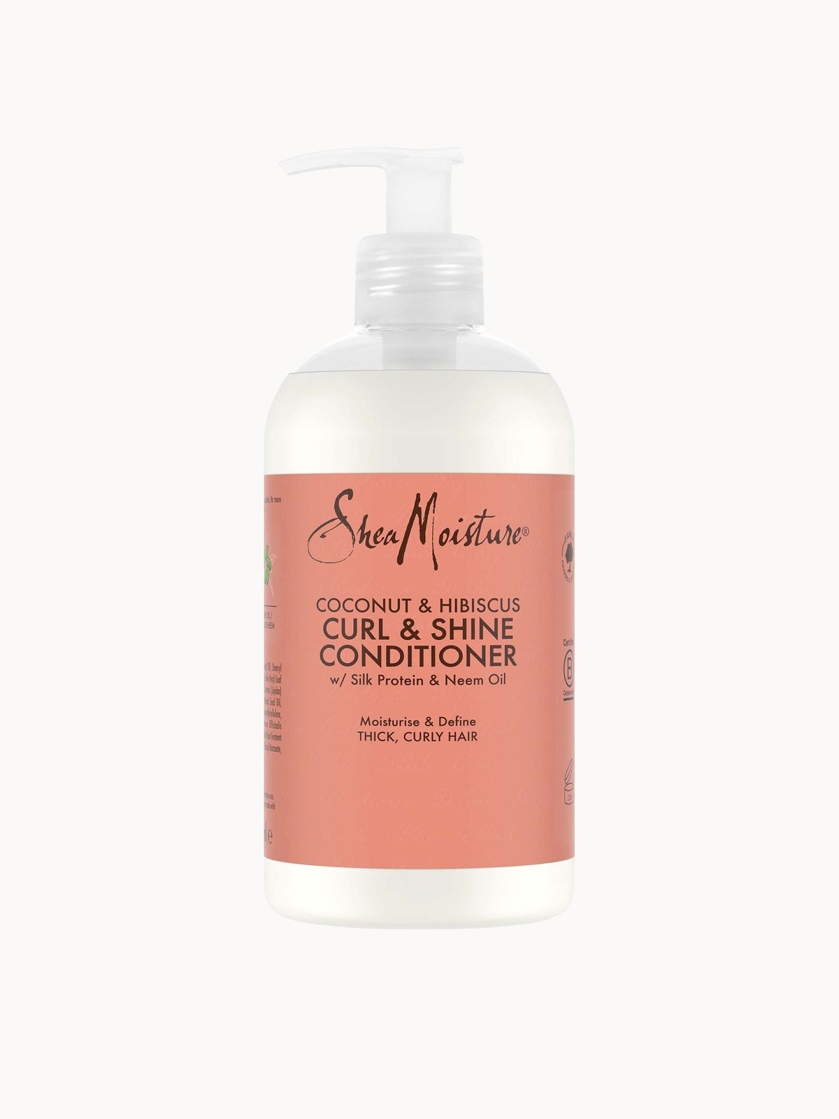 Shea Moisture Clear Coconut & Hibiscus Curl & Shine Conditioner 384Ml In - Image 5