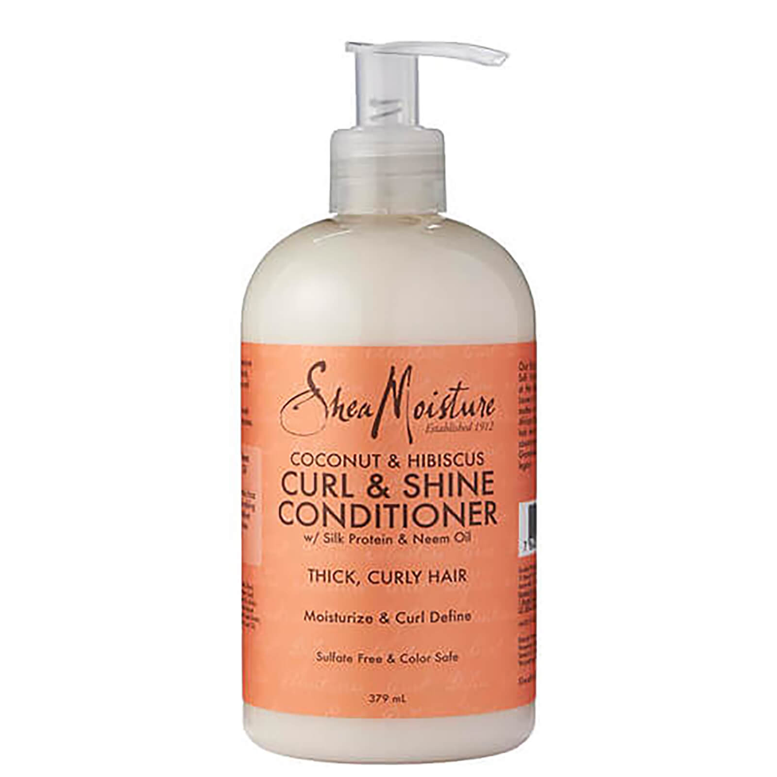 Condicionador de Coco e Hibisco Curl & Shine da Shea Moisture 379 ml
