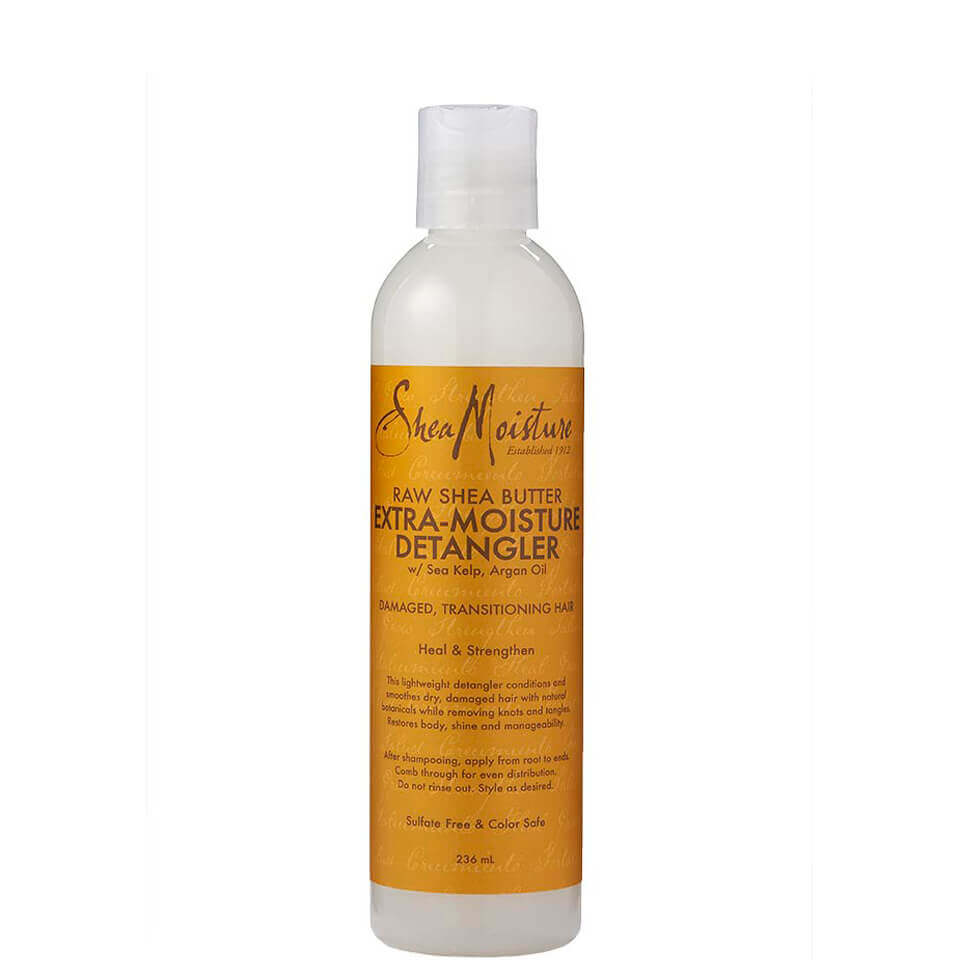 Click to view product details and reviews for Shea Moisture Raw Shea Butter Extra Moisture Detangler 236ml.