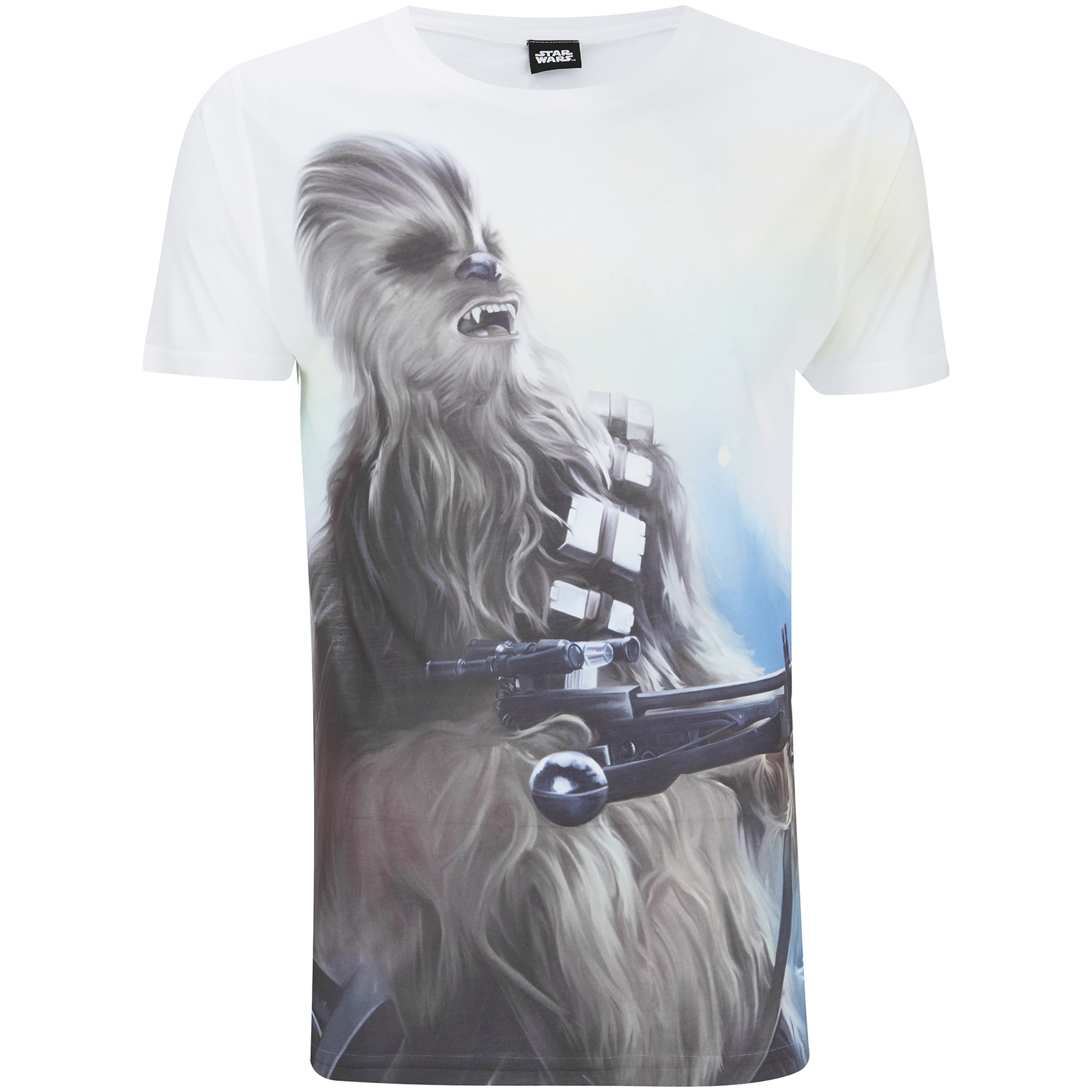 Star Wars Men's Chewbacca T-Shirt - White - S