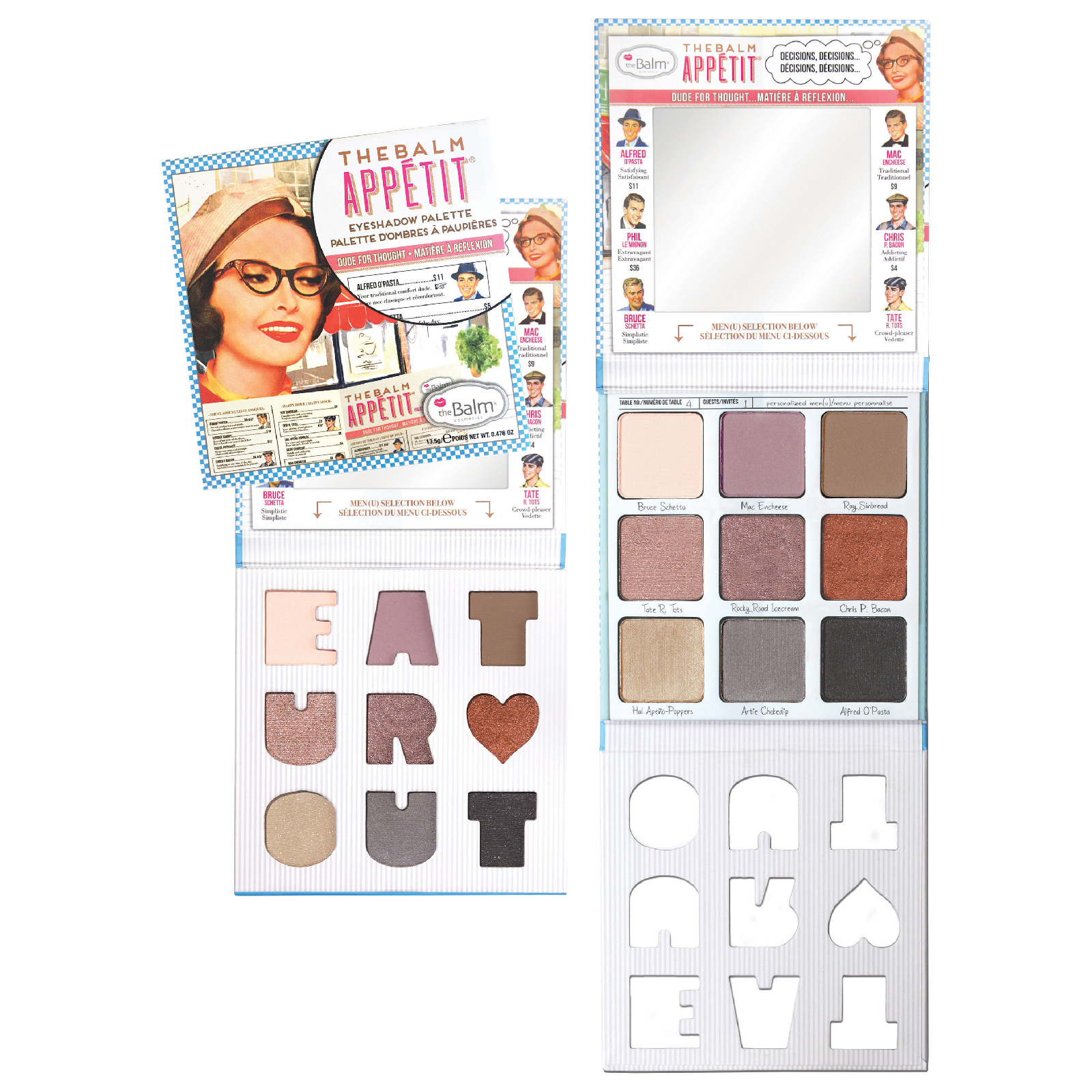 

Палетка теней theBalm Appetit Eyeshadow Palette
