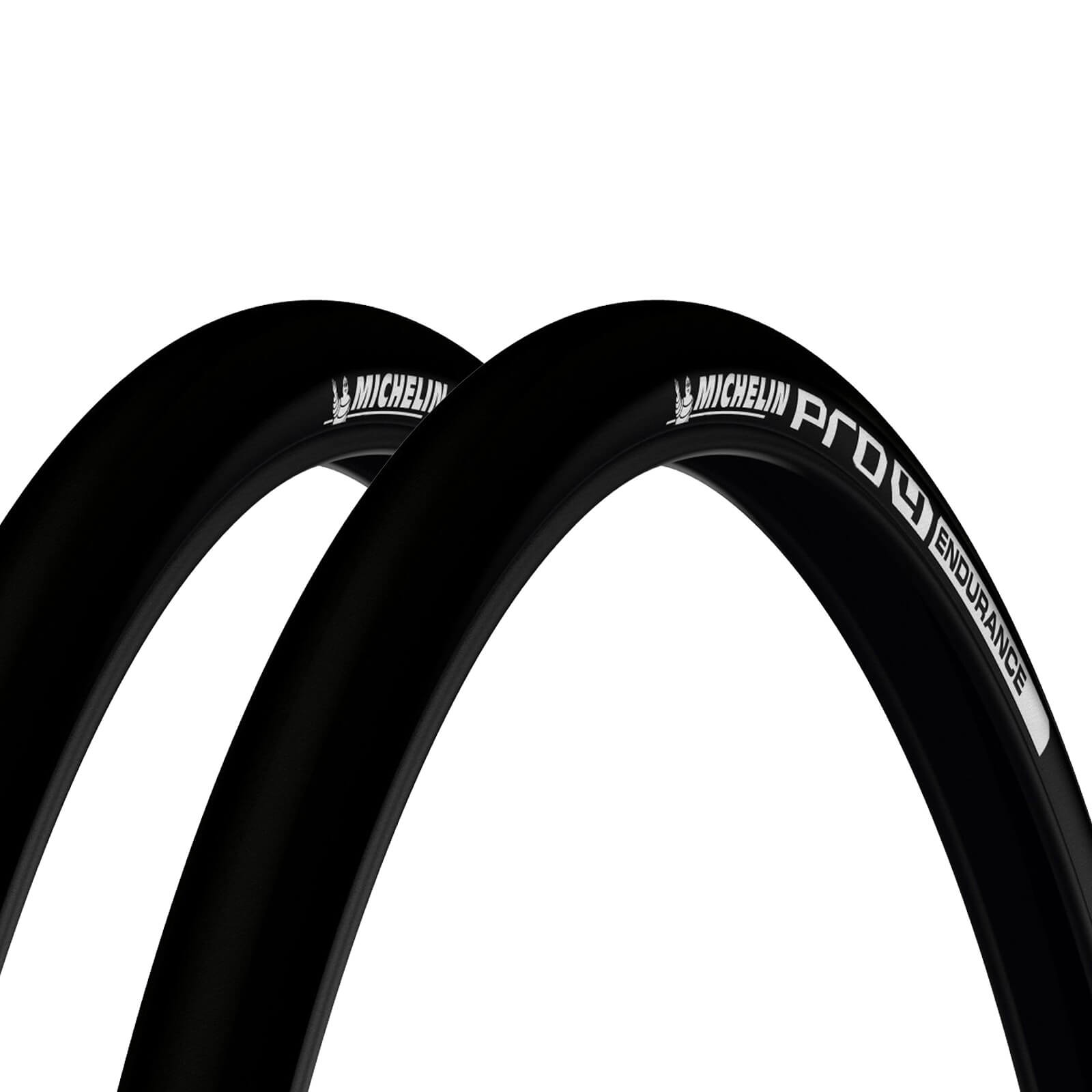 Image of Michelin Pro4 Endurance V2 Tyre Twin Pack - 700c x 23mm - Black