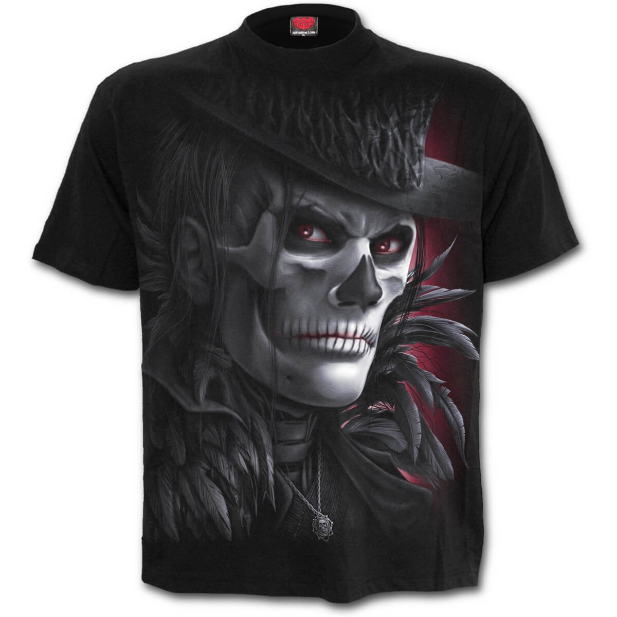 T-Shirt Homme Spiral Day of Goth -Noir - M - Noir