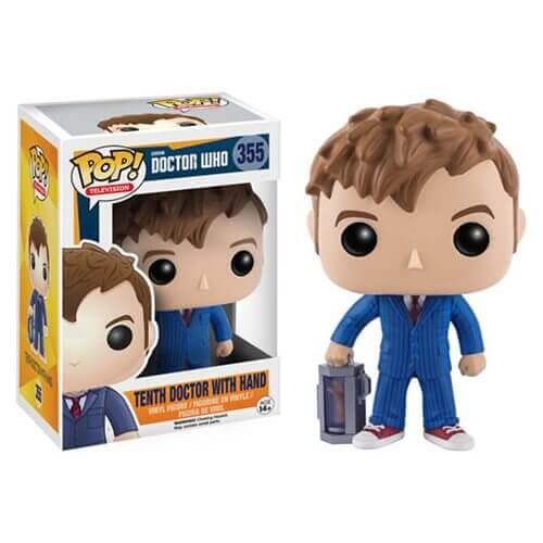 Doctor Who 10th Doctor with Hand Funko Pop! Vinyl