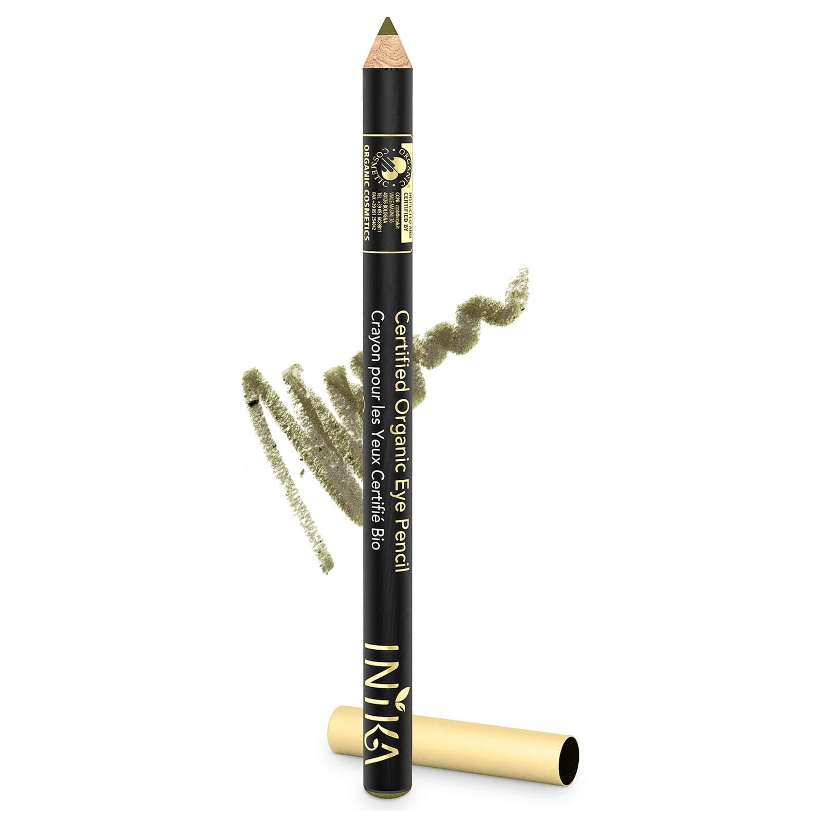 

INIKA Certified Organic Eye Pencil - Gold Khaki