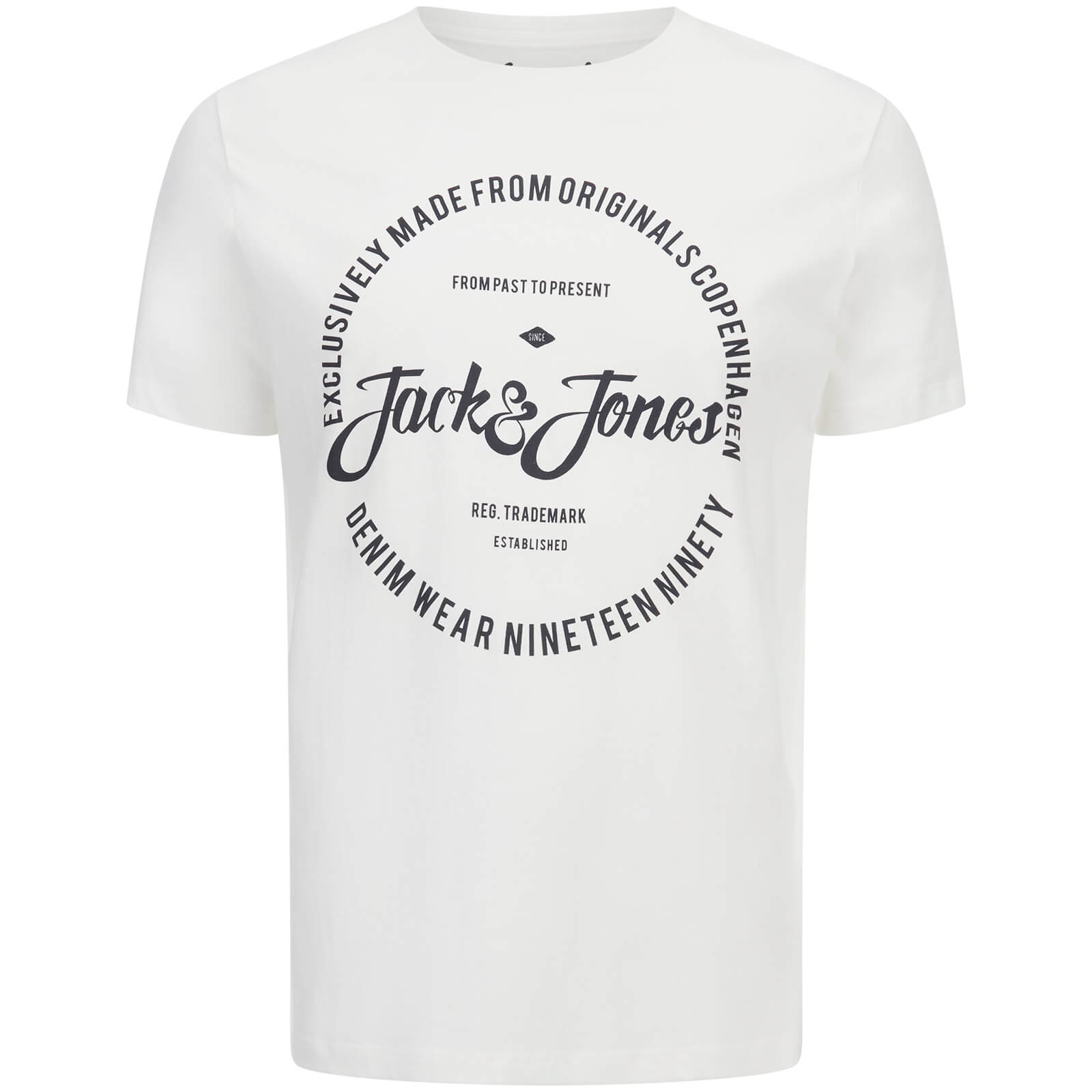 T-Shirt Homme Originals Raffa Jack & Jones -Blanc - XL - Blanc
