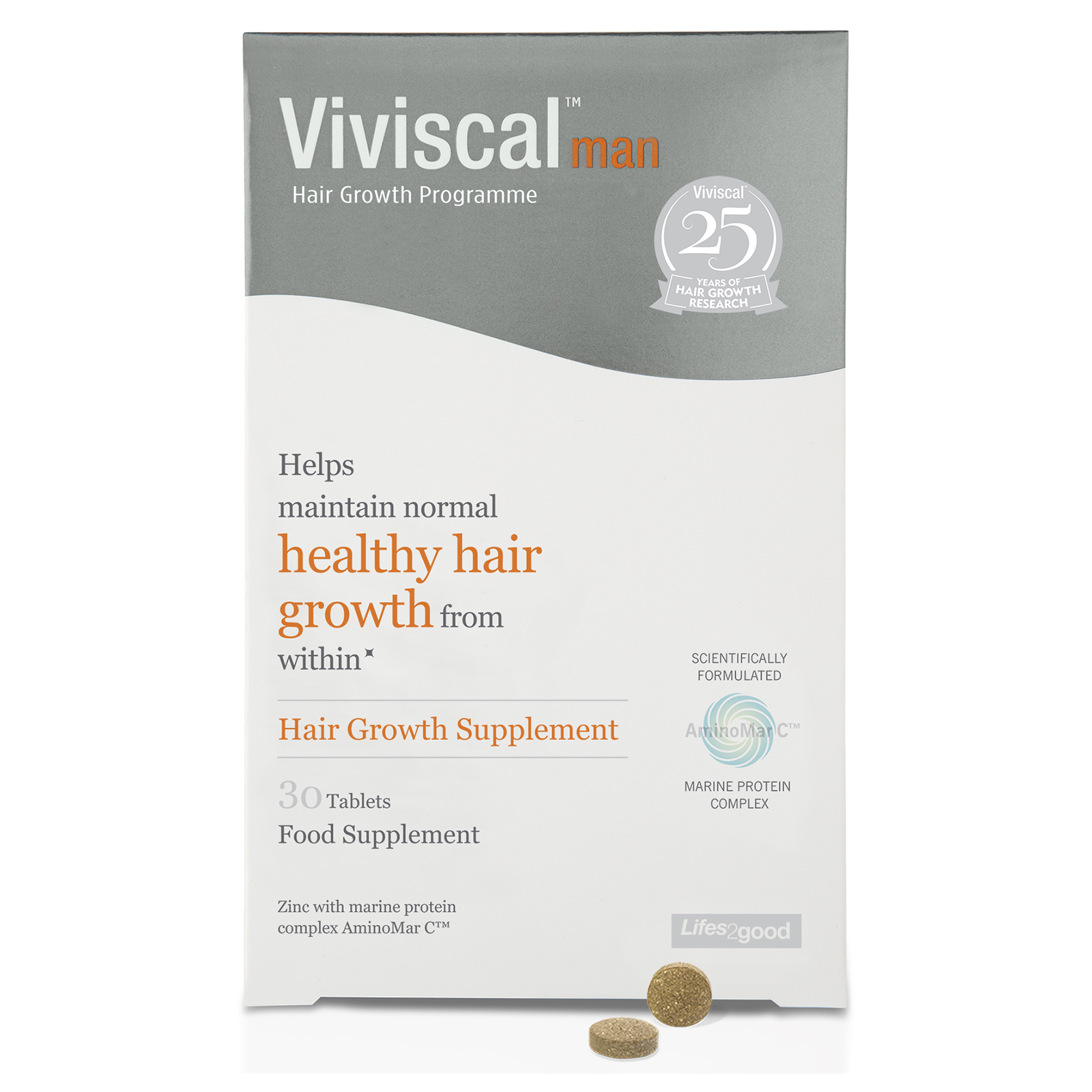 

Viviscal Man Supplements 30 Capsules