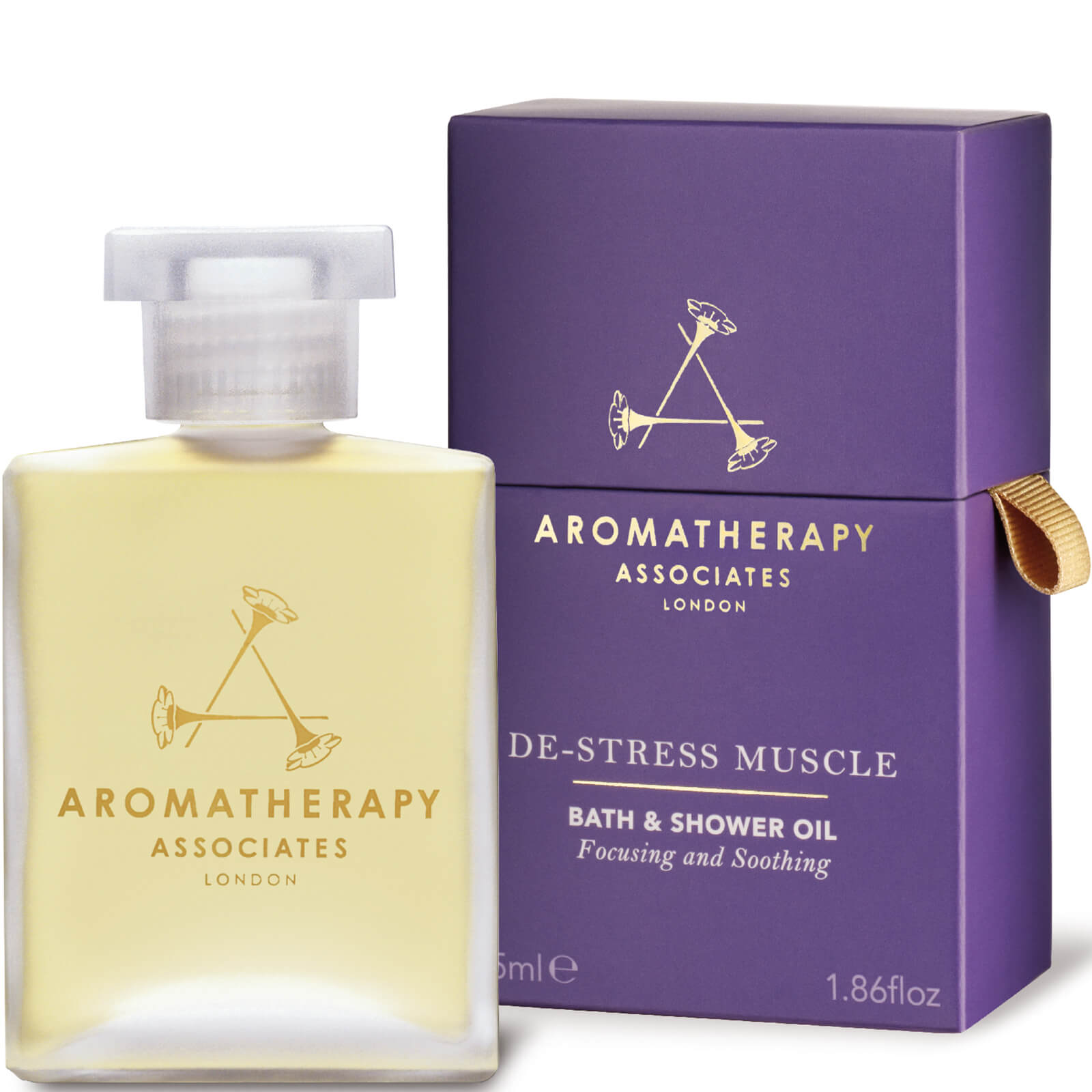 Aromatherapy Associates De-stress Muscle Bath & Shower Oil 3ml In Neutral