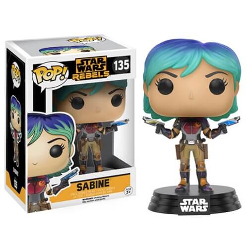 Star Wars Rebels Sabine Funko Pop! Vinyl Bobblehead