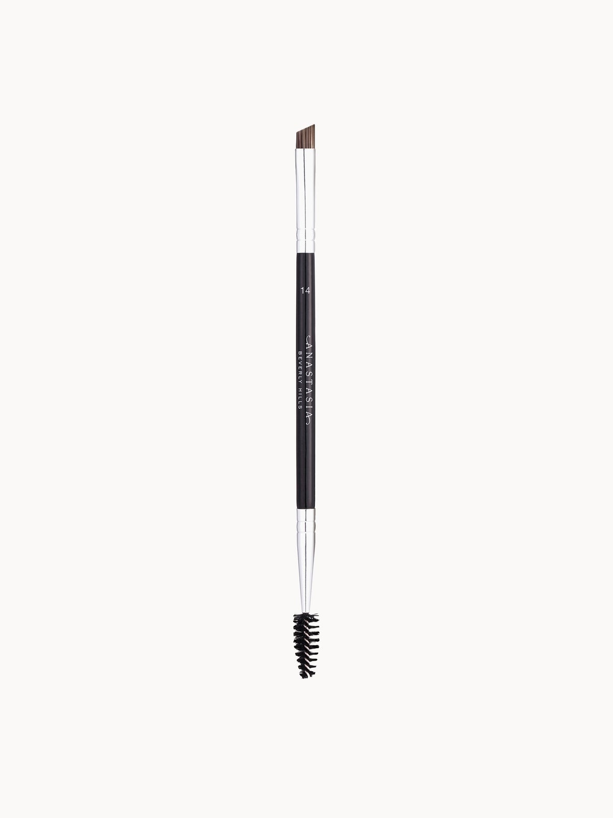 Anastasia Beverly Hills #14 Duo Brow/Eye Liner Angled Cut/Spooley Synthetic Brush