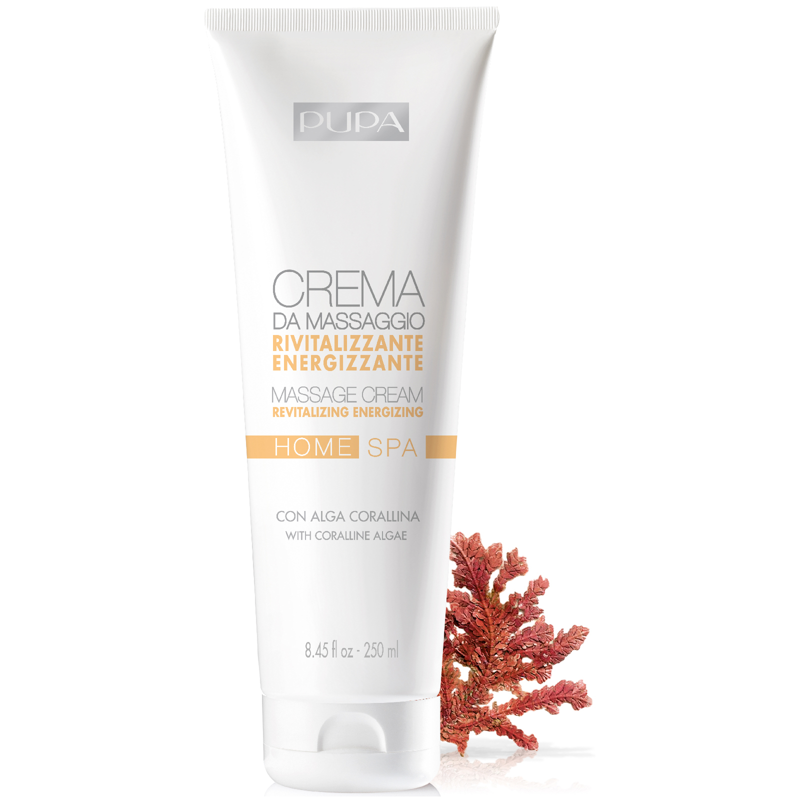 PUPA Home Spa Massage Cream - Revitalising 250ml