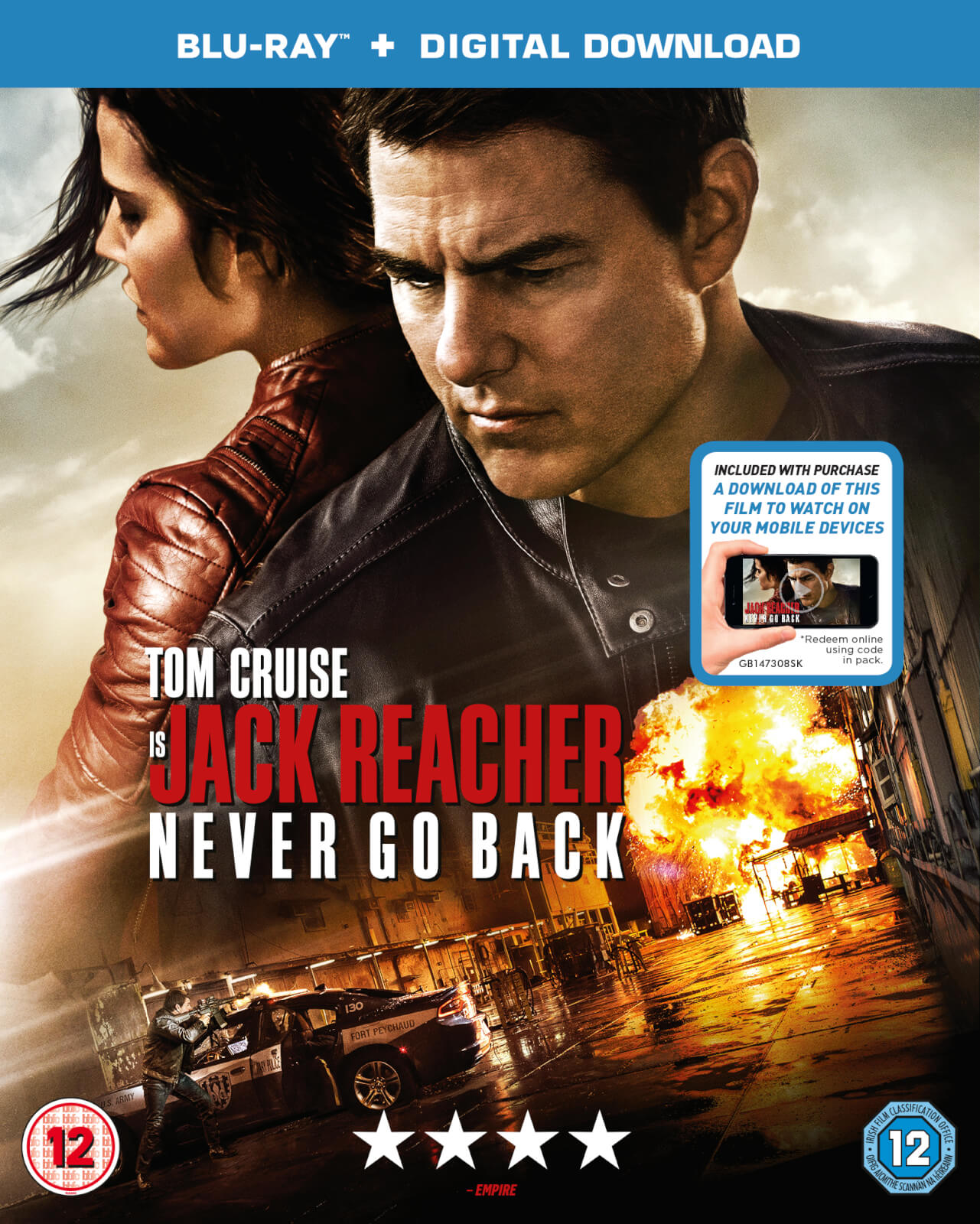 

Jack Reacher : Never Go Back (avec téléchargement numérique)