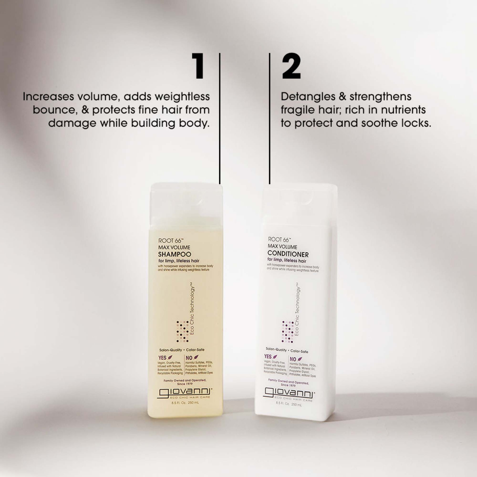 Thumbnail - Giovanni Root 66 Max Volume Conditioner 250 ml