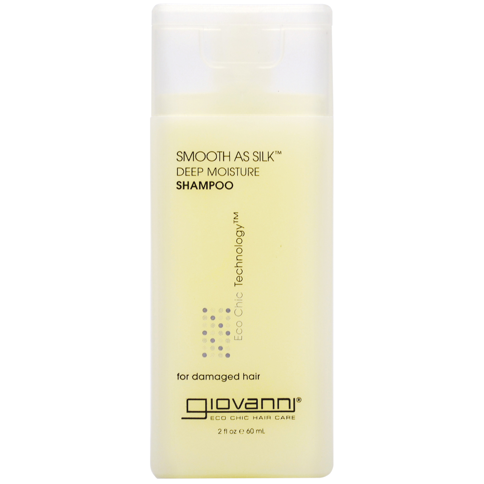 Photos - Hair Product Giovanni Smooth as Silk Shampoo 60ml 4507 