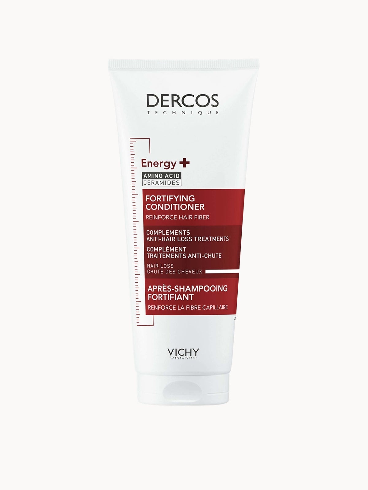 Vichy Dercos Energy+ Fortifying Amino Acid & Ceramide Conditioner for Hair Loss & Thinning Due to Breakage 200ml