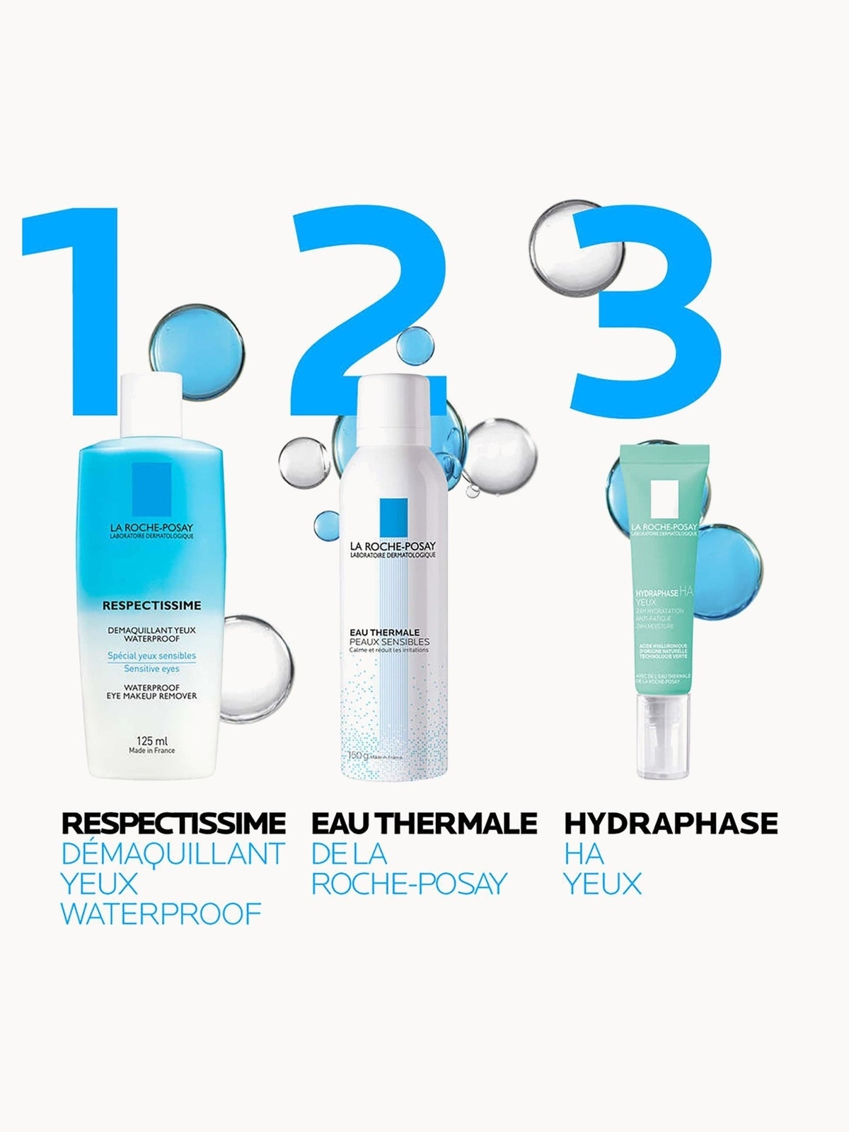 La Roche-Posay Toleriane Respectissime Waterproof Eye Make-Up Remover 125ml 4