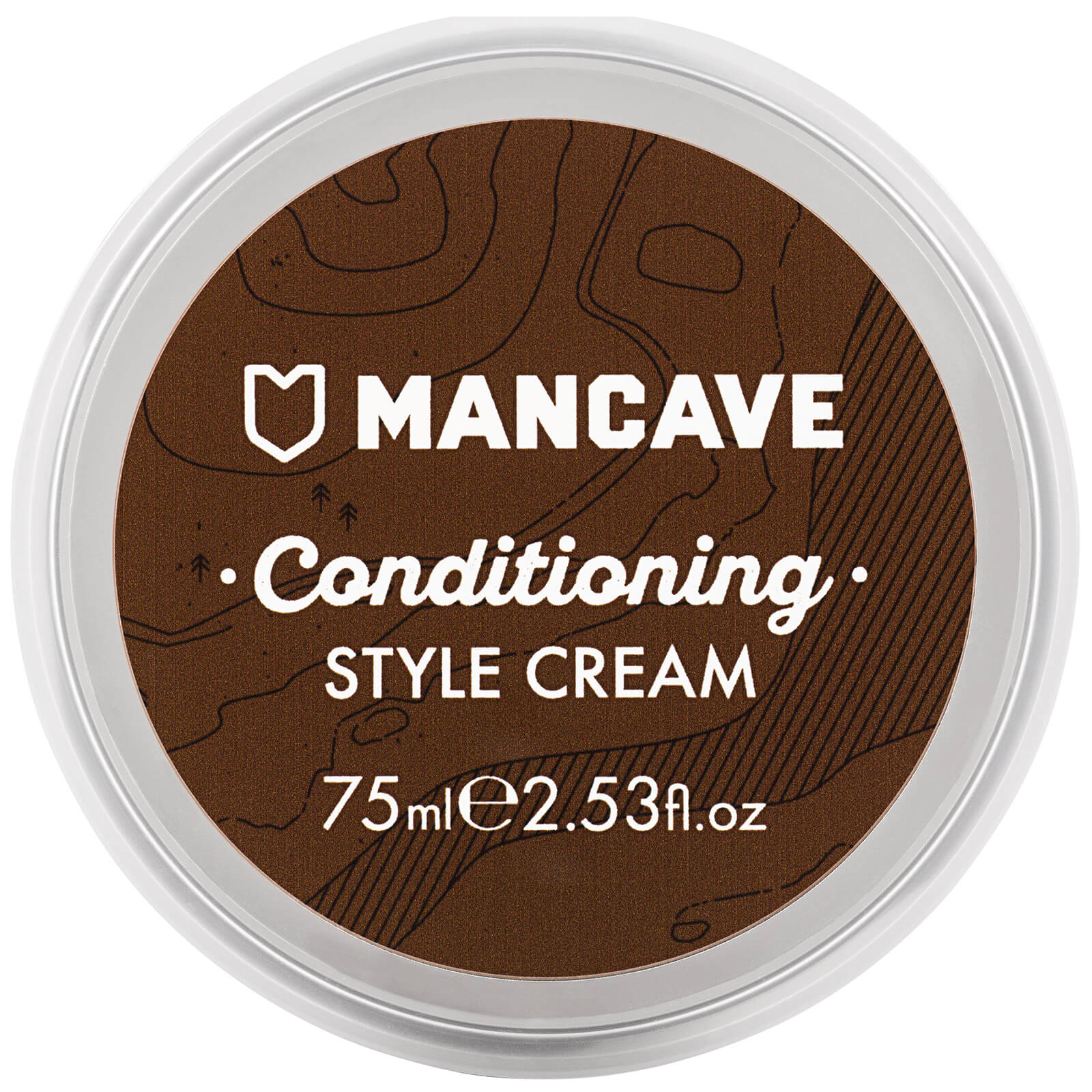 

ManCave Conditioning Whisky Scented Style Cream 75ml