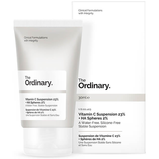 The Ordinary Vitamin C Suspension 23% + Ha Spheres 2% 30ml