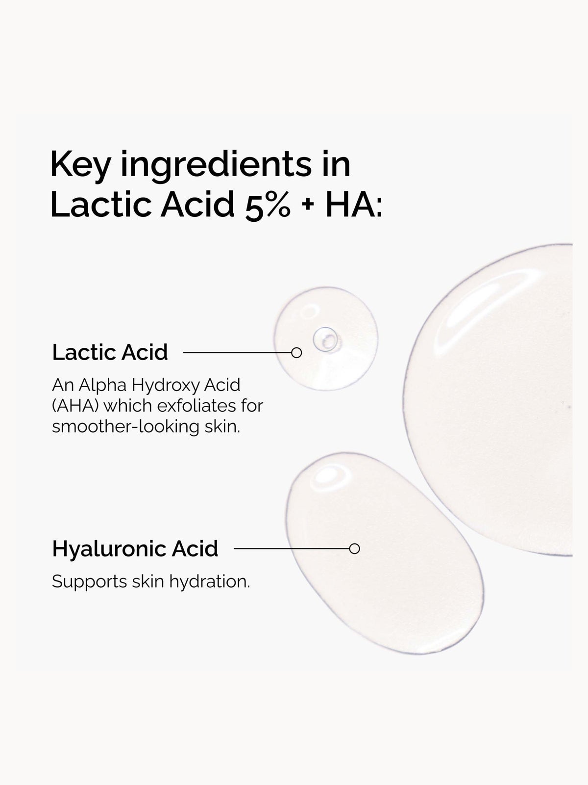 The Ordinary Lactic Acid 5% + HA 2% Superficial Peeling Formulation 30ml 4