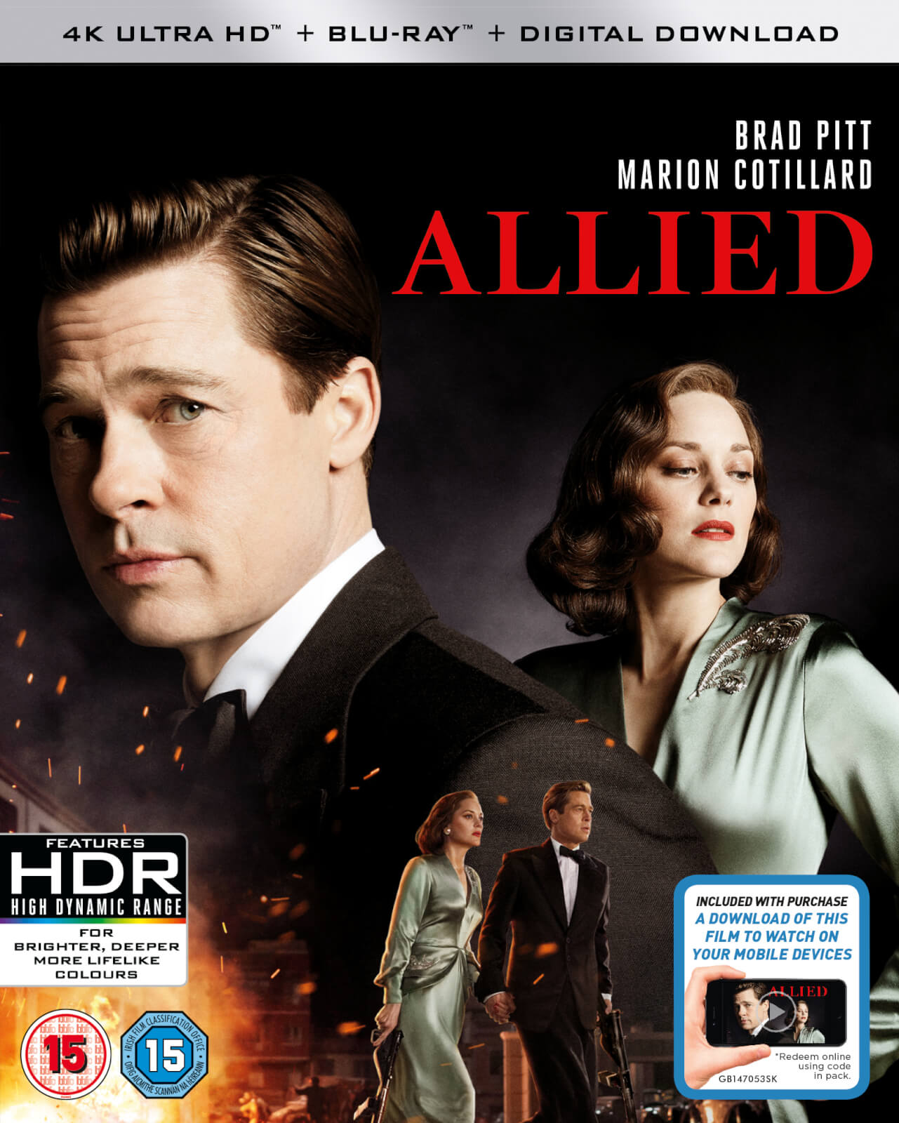 Paramount Home Entertainment Allied - 4k ultra hd