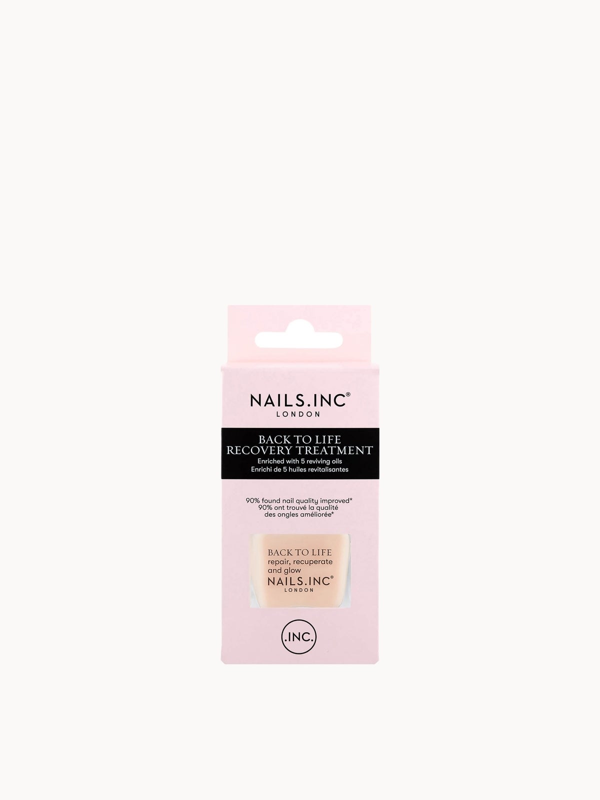 nails inc. Back to Life Recovery Treatment and Base Coat 14ml 2