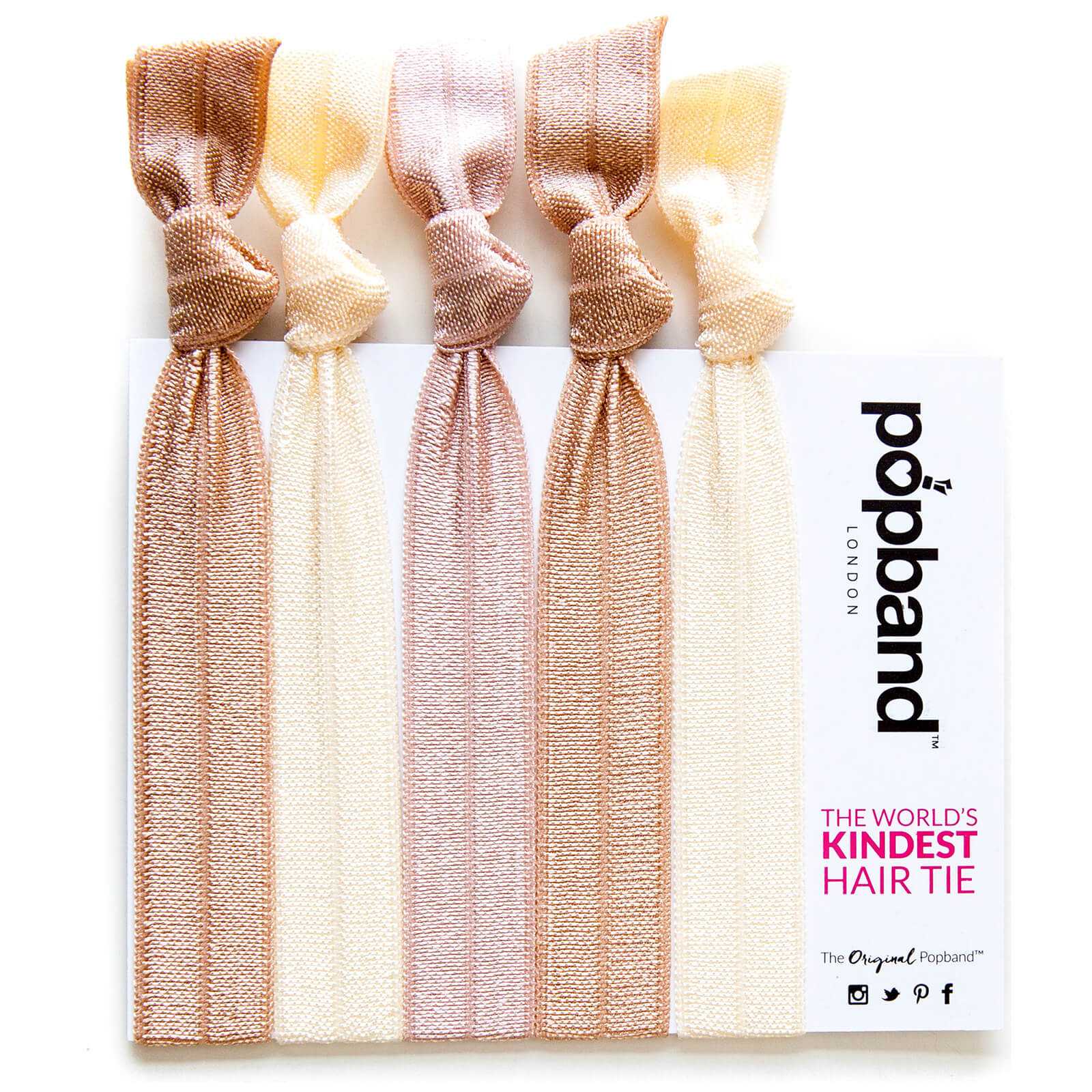

Popband London Hair Ties - Blondie