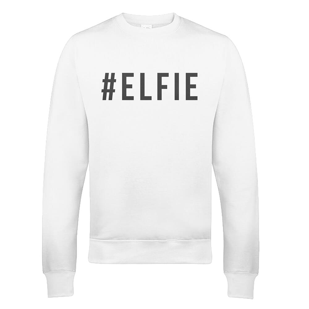 Elfie Xmas Sweatshirt - S - White