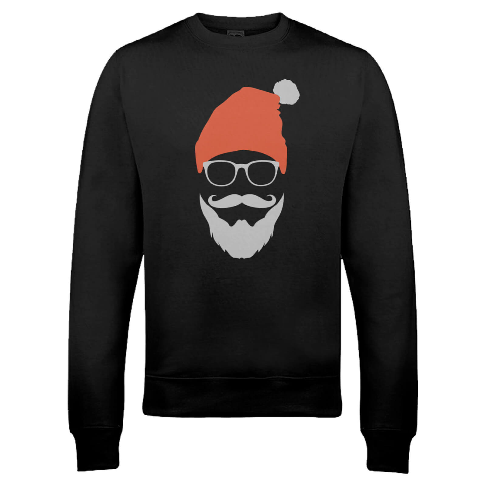 Cool Santa Christmas Sweatshirt - Schwarz - XL