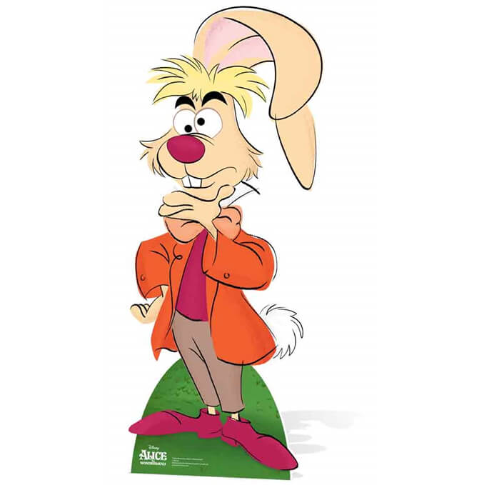 Disney Alice in Wonderland March Hare Life Size Cut Out