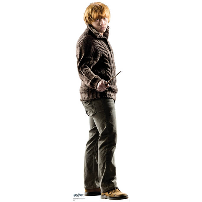 Silhouette Découpée en Carton Ron Weasley Harry Potter