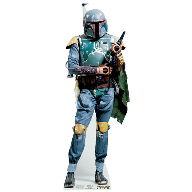 Star Wars Boba Fett Star Mini Cut Out