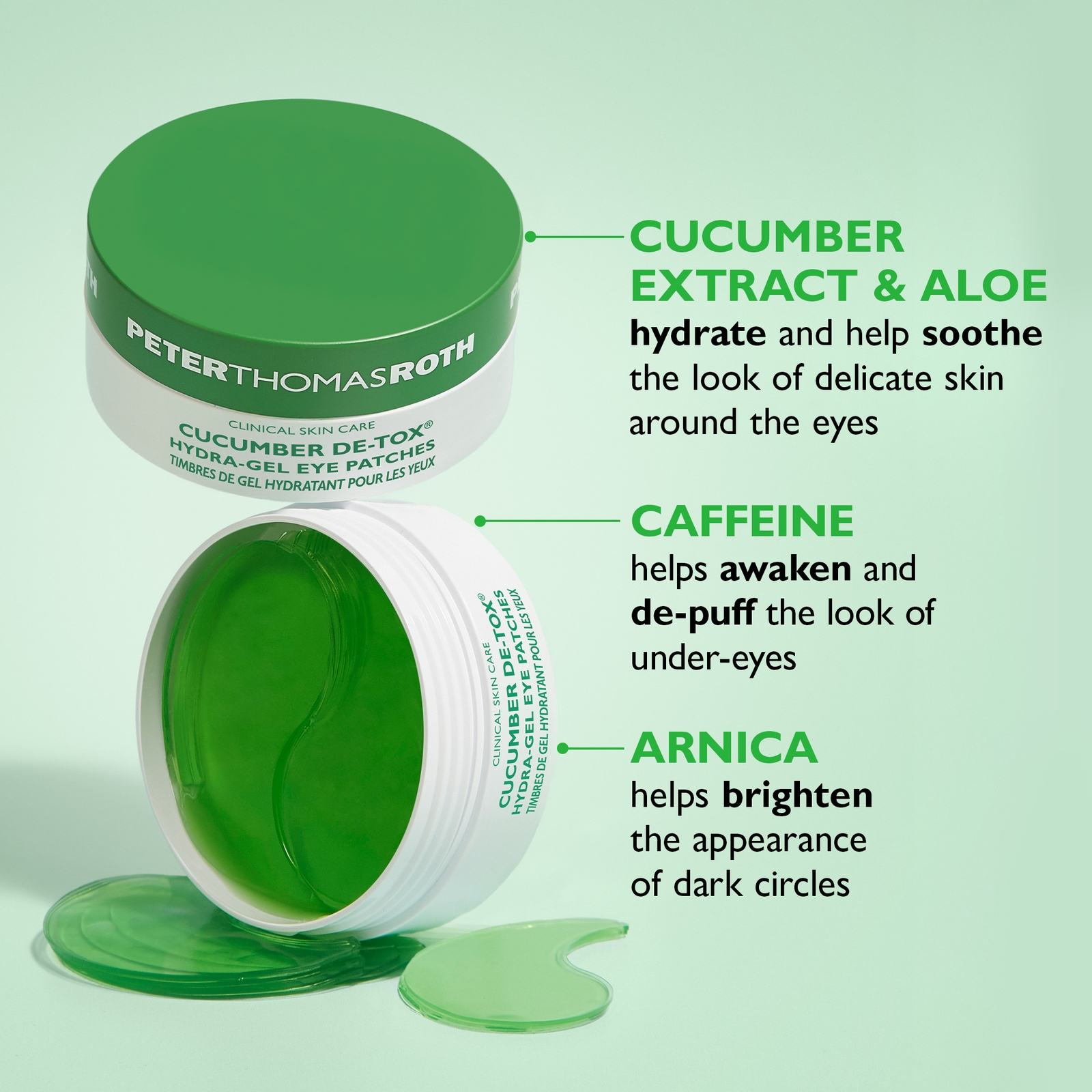 Thumbnail - Peter Thomas Roth Cucumber Hydra-Gel Eye Masks