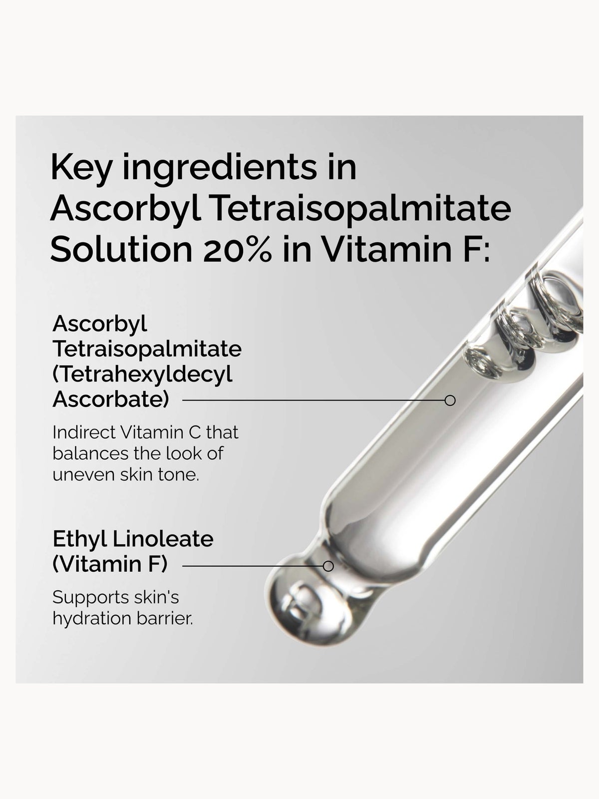 The Ordinary Ascorbyl Tetraisopalmitate Solution 20% in Vitamin F 30ml 4
