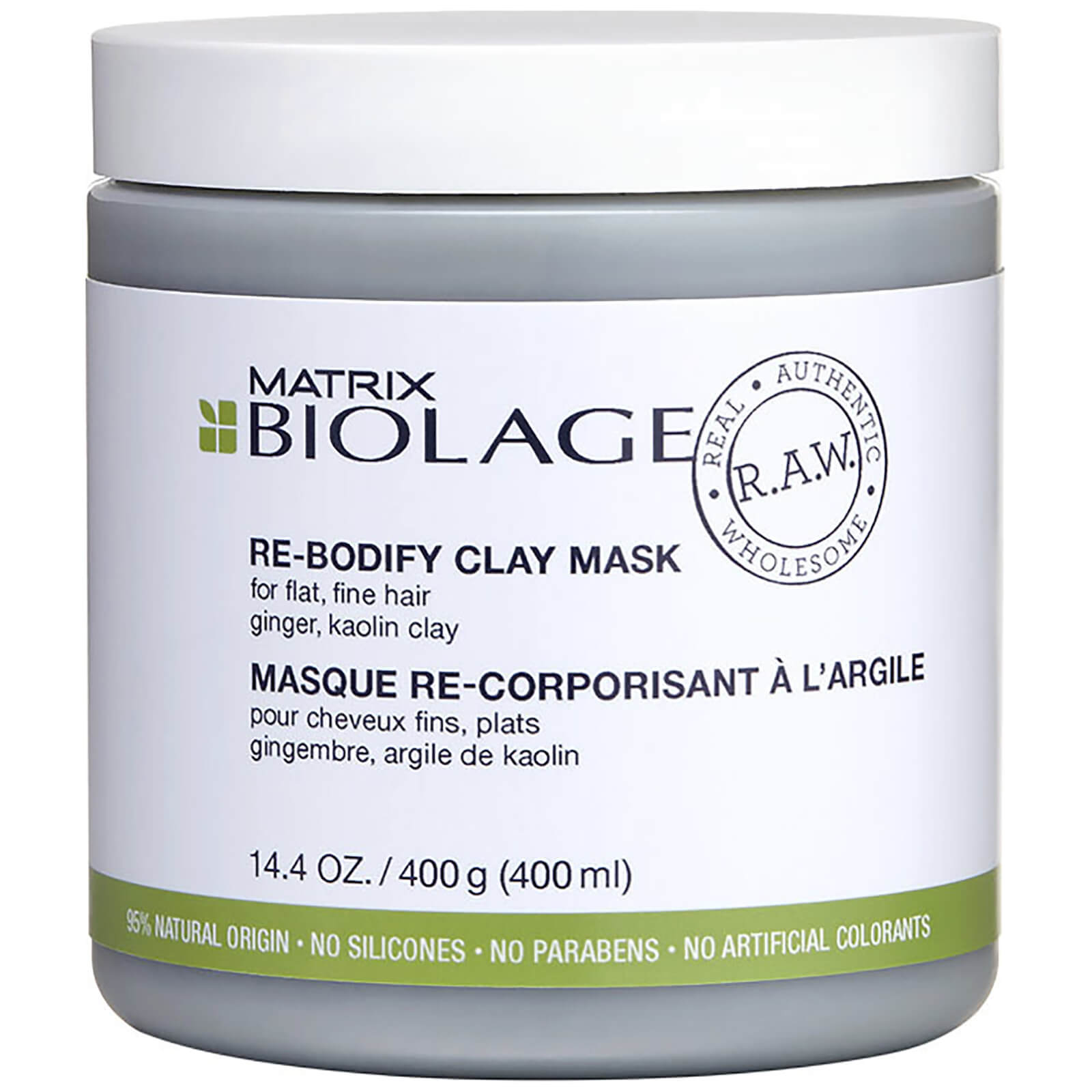BIOLAGE MATRIX BIOLAGE R.A.W. RE-BODIFY MASK 14.4OZ