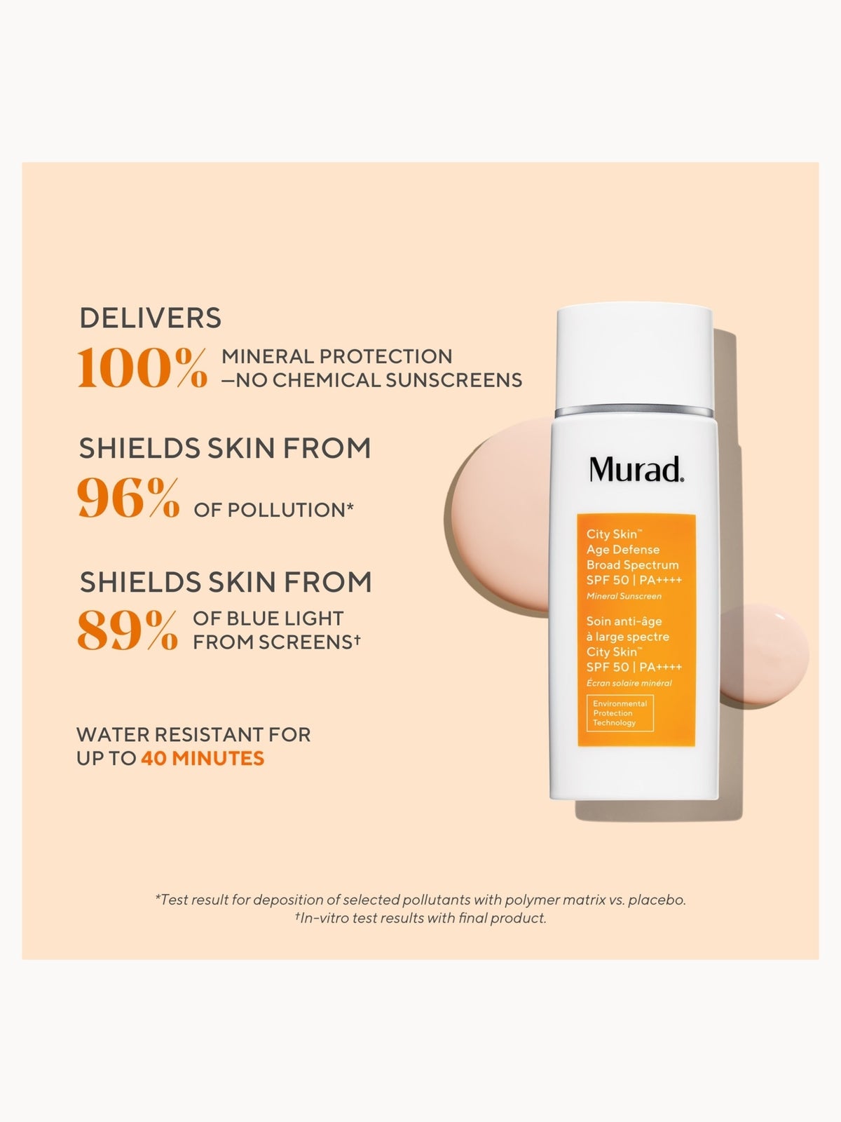 Murad City Skin Age Defense Broad Spectrum SPF50 PA ++++ 50ml 2