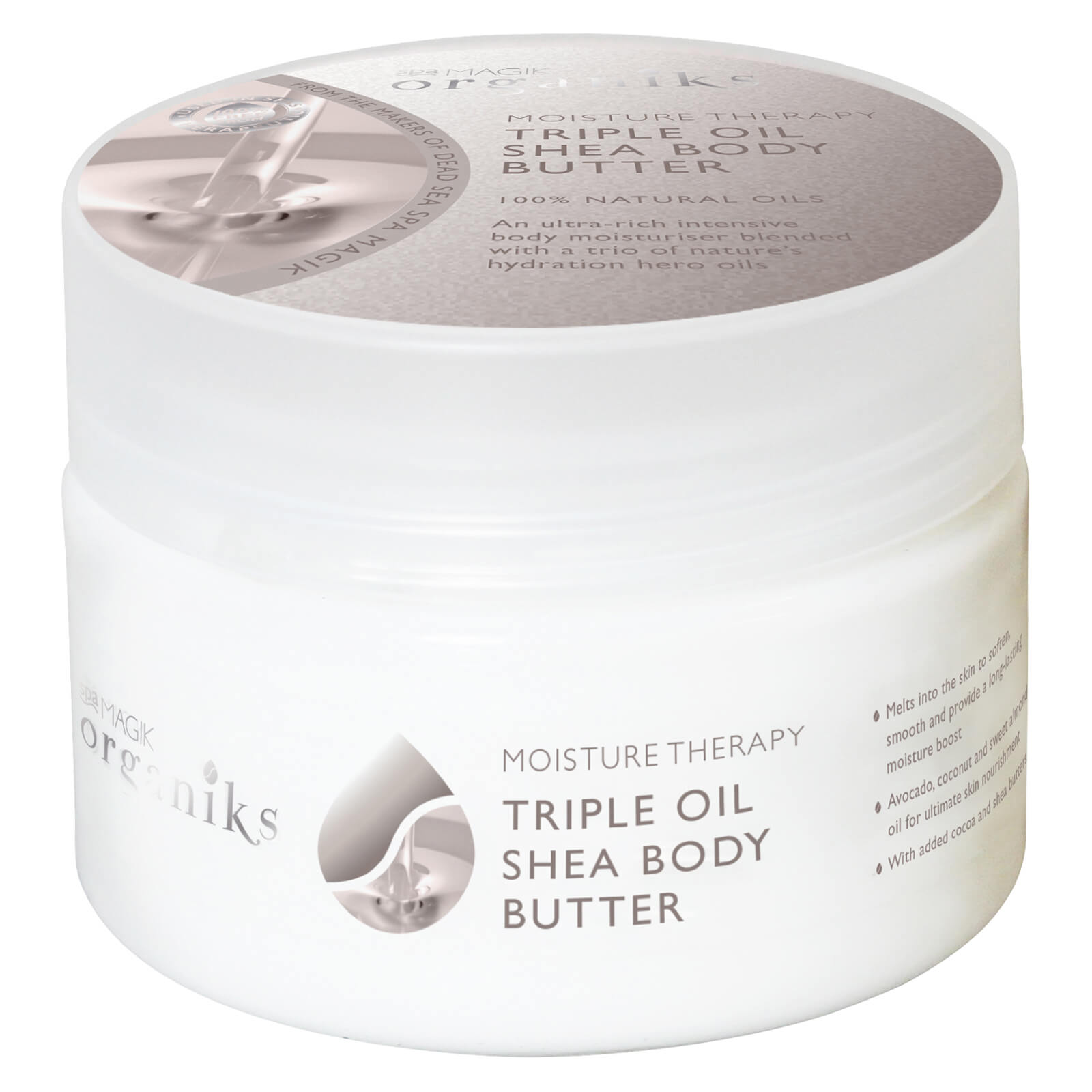 

Spa Magik Organiks Moisture Therapy Triple Oil Shea Body Butter