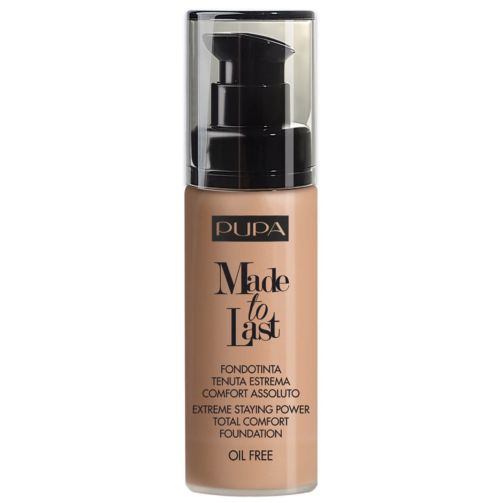 

Ультрастойкая тональная основа PUPA Made To Last Extreme Staying Power Total Comfort Foundation (различные оттенки) - Golden Beige