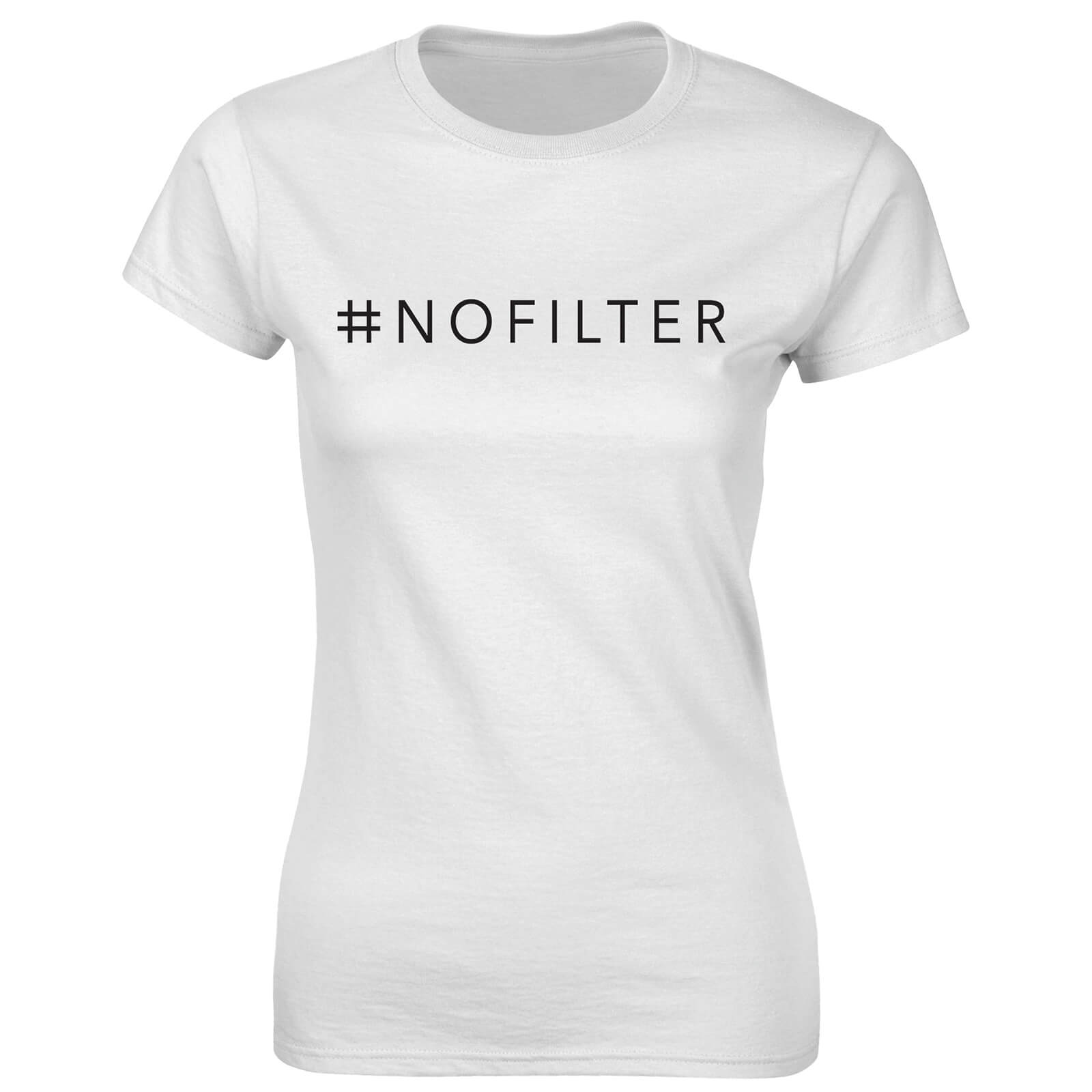 Fitness Women's No Filter T-Shirt - White - S - White