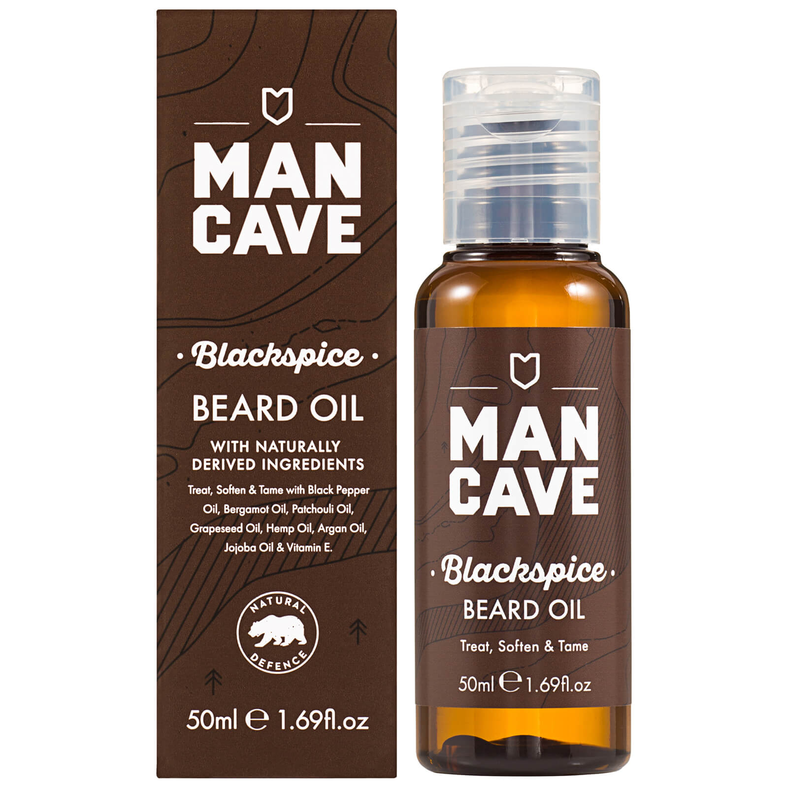 ManCave Beard Oil - Blackspice 50ml