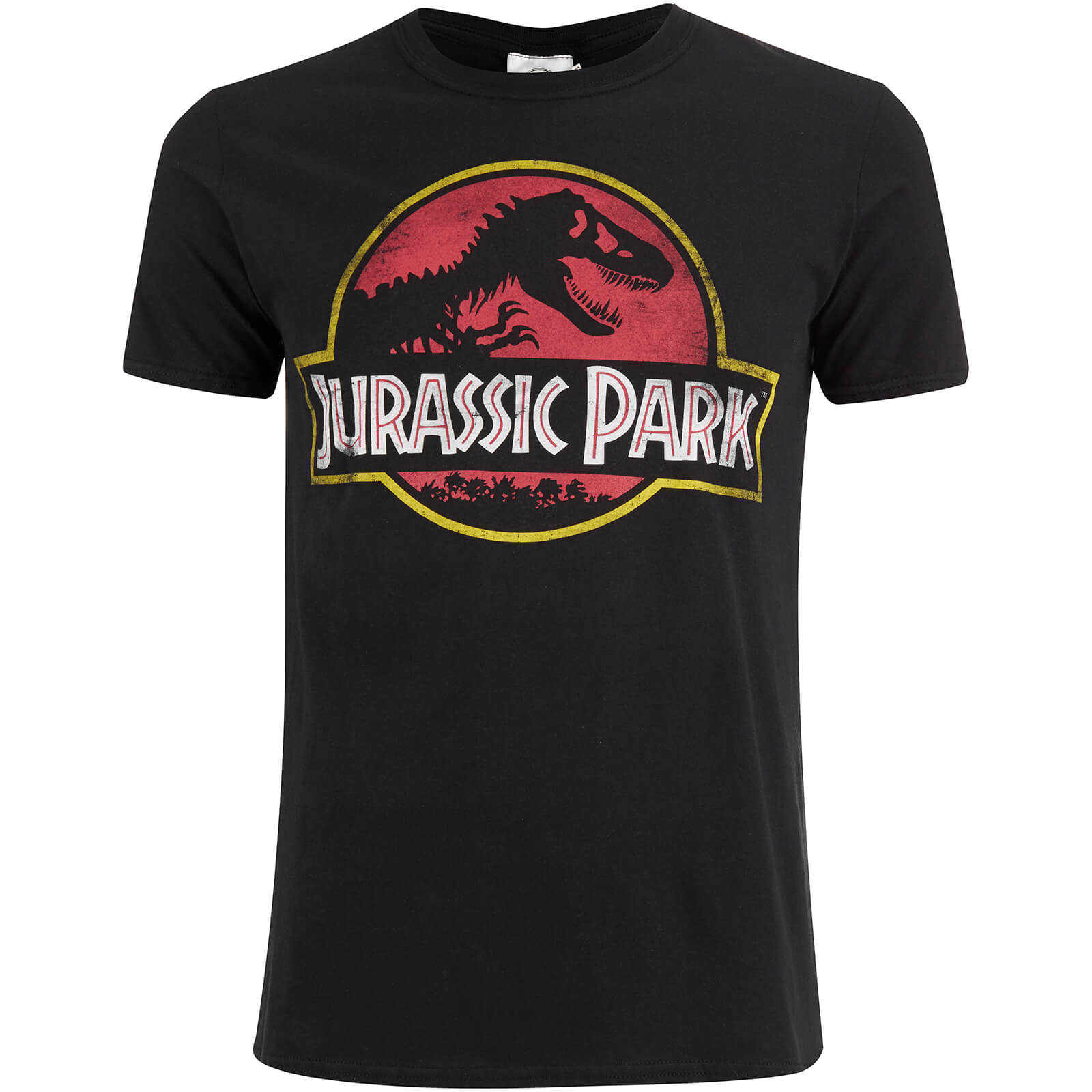 Jurassic Park Men's Classic Logo T-Shirt - Black - L - Black