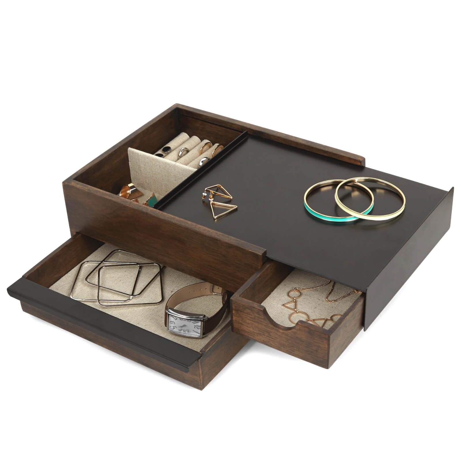 Photos - Jewellery Box Umbra Stowit  - Black Walnut 290245-048 